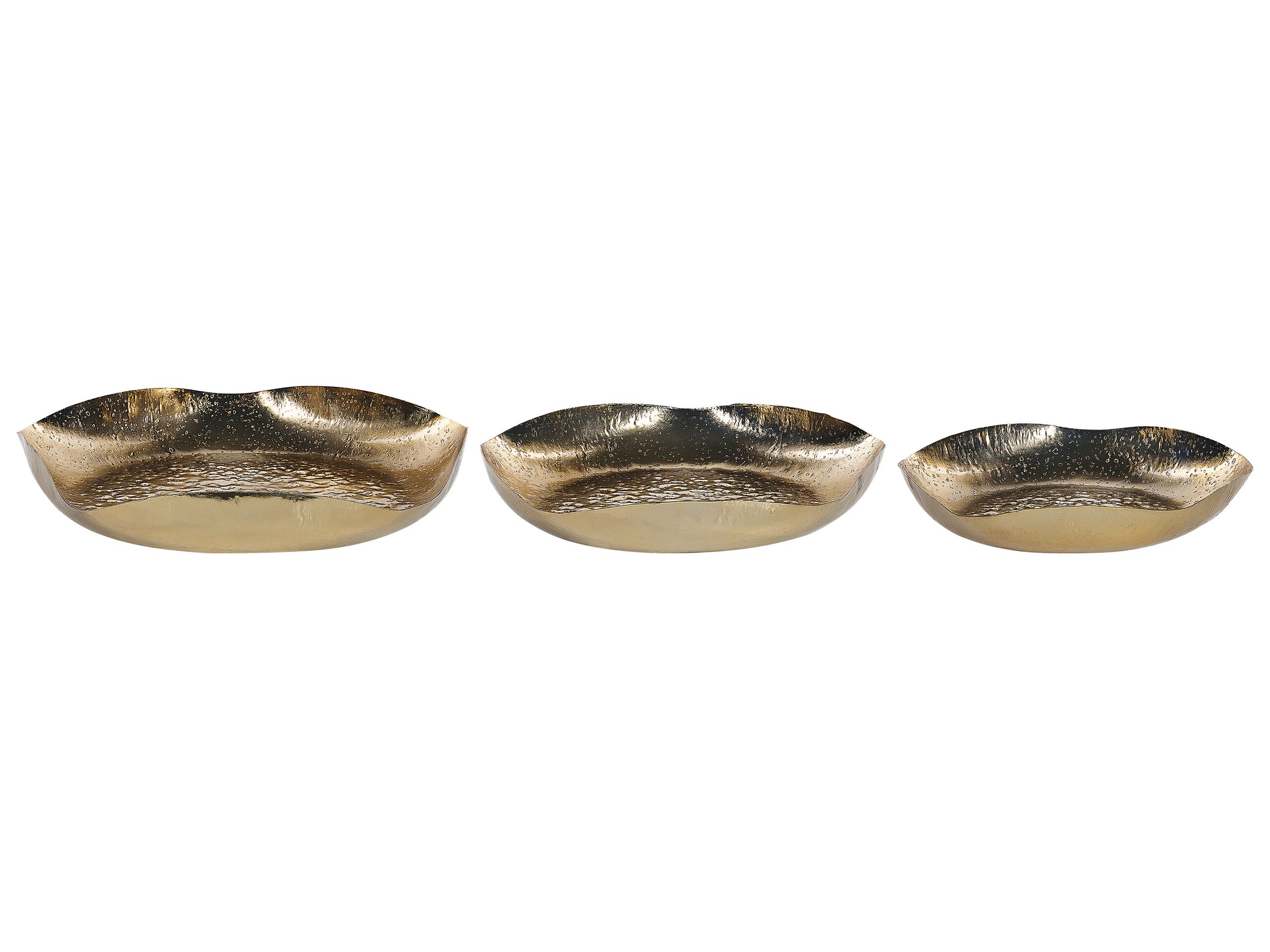 Trinket Dish Set Gold