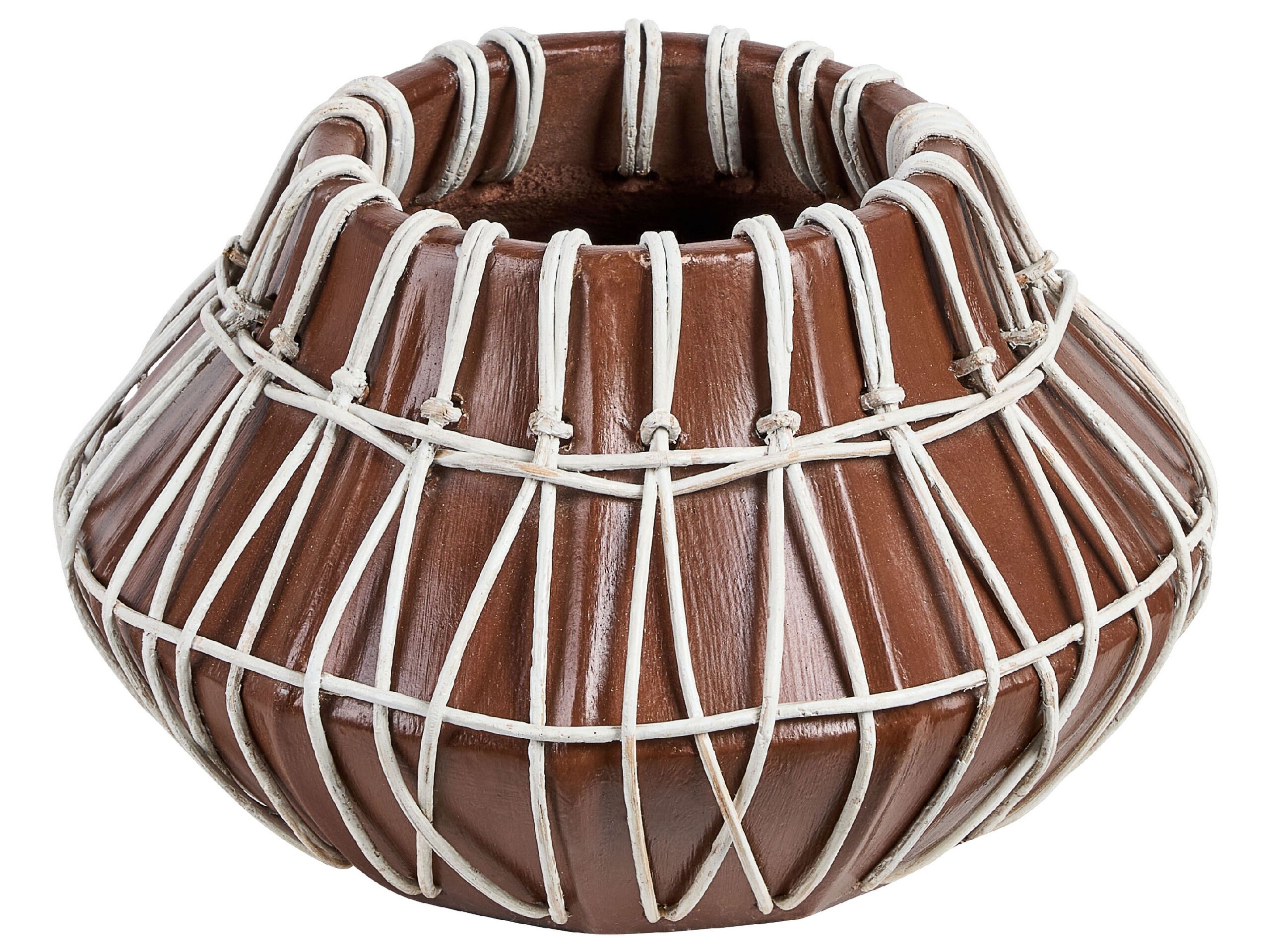 Terracotta Decorative Vase 22 Brown Beige