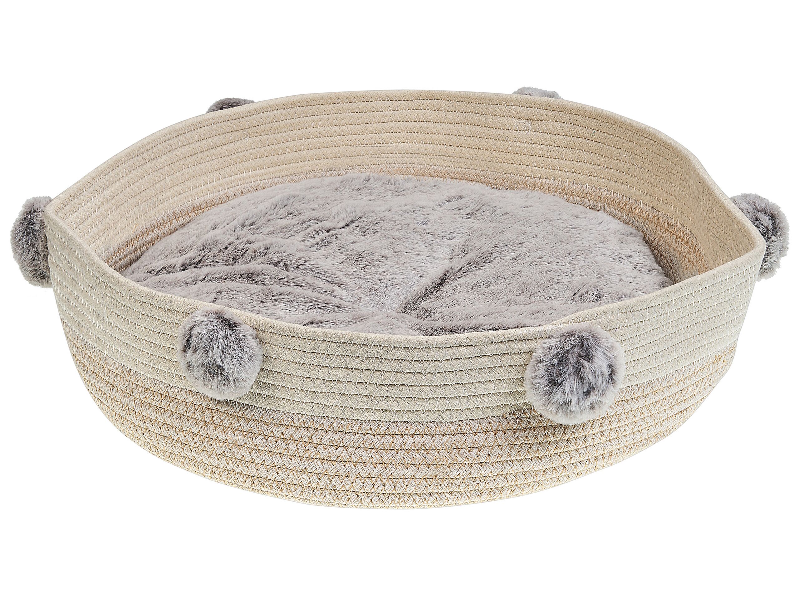 Cotton Pet Bed Ã ̧ 44 cm Beige ORTACA