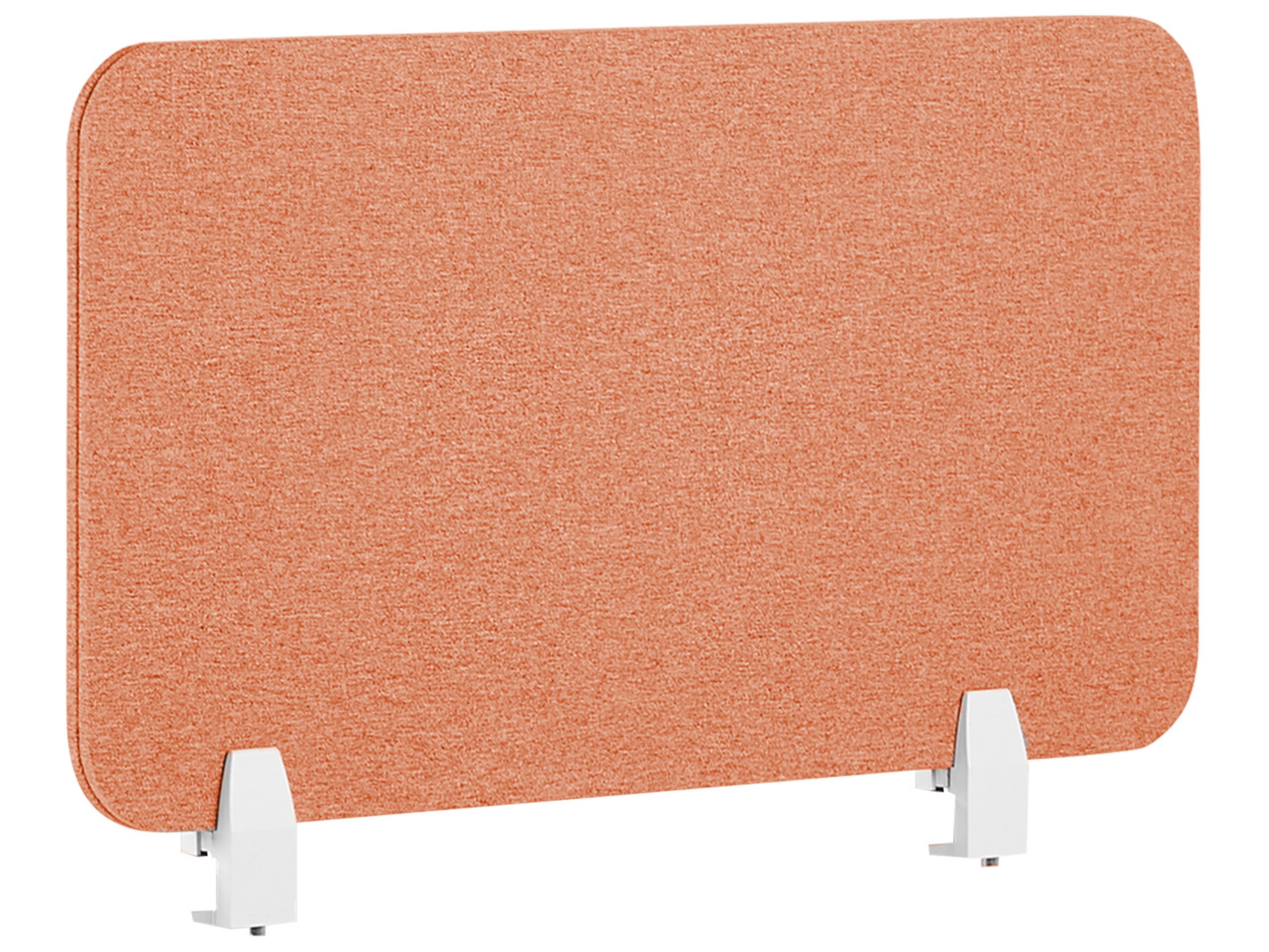 Desk Screen 72 x 40 cm Light Red WALLY