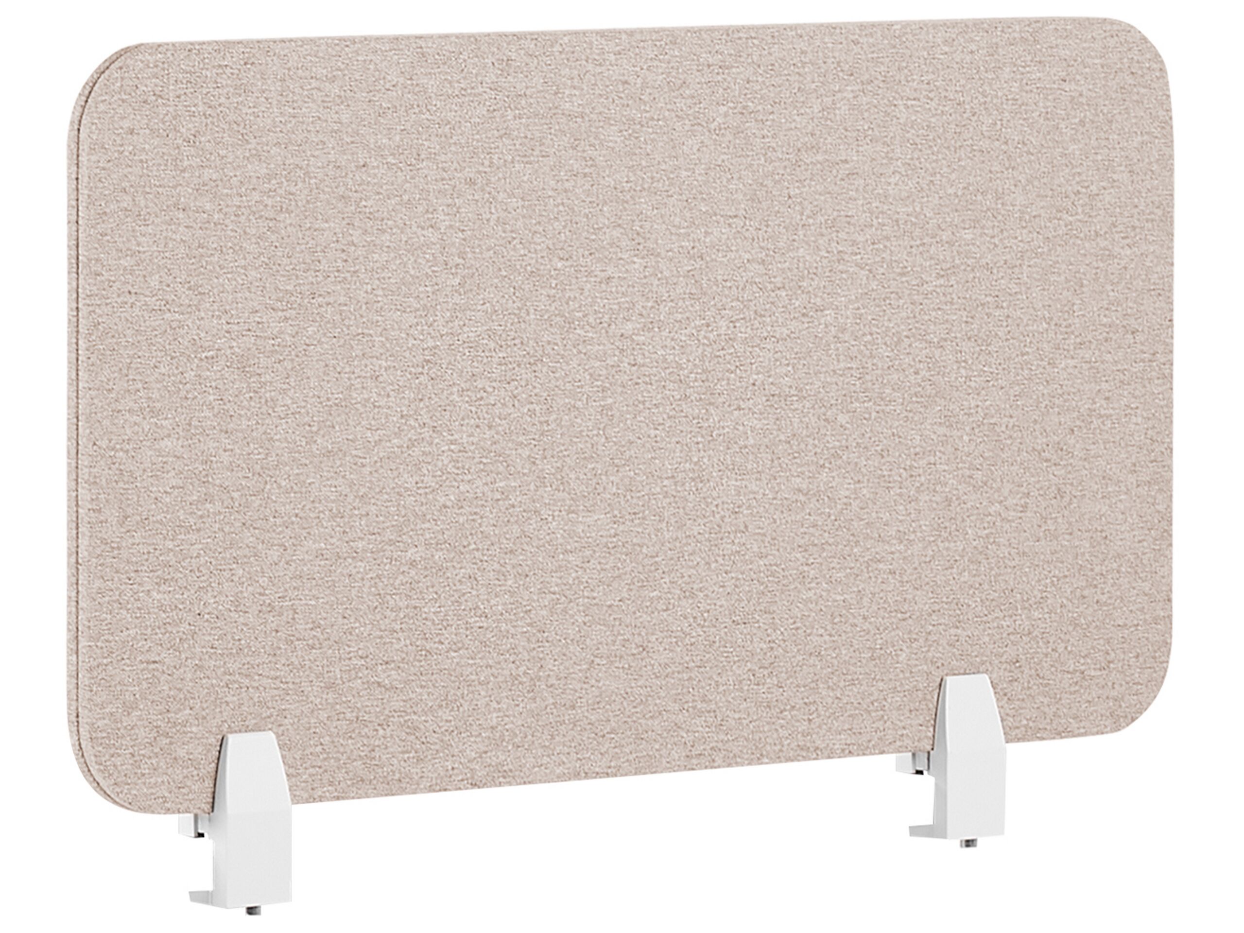 Desk Screen 80 x 40 cm Beige WALLY
