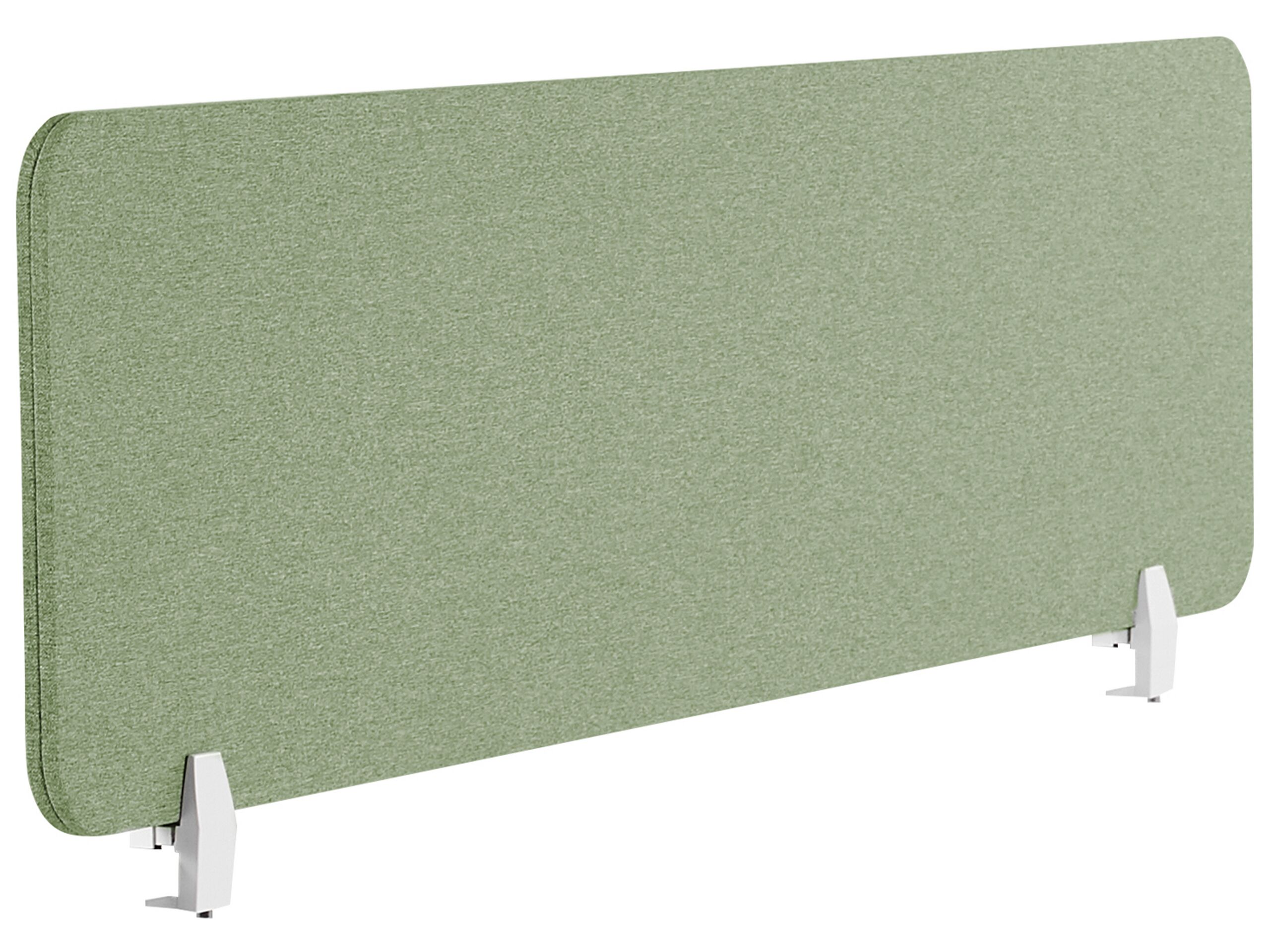 Desk Screen 160 x 40 cm Green WALLY