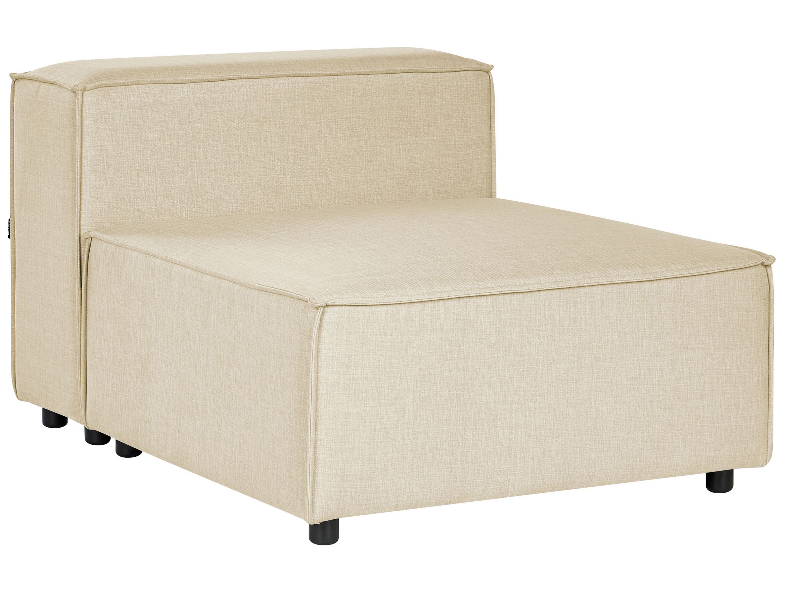 Linen 1-Seat Section Beige APRICA