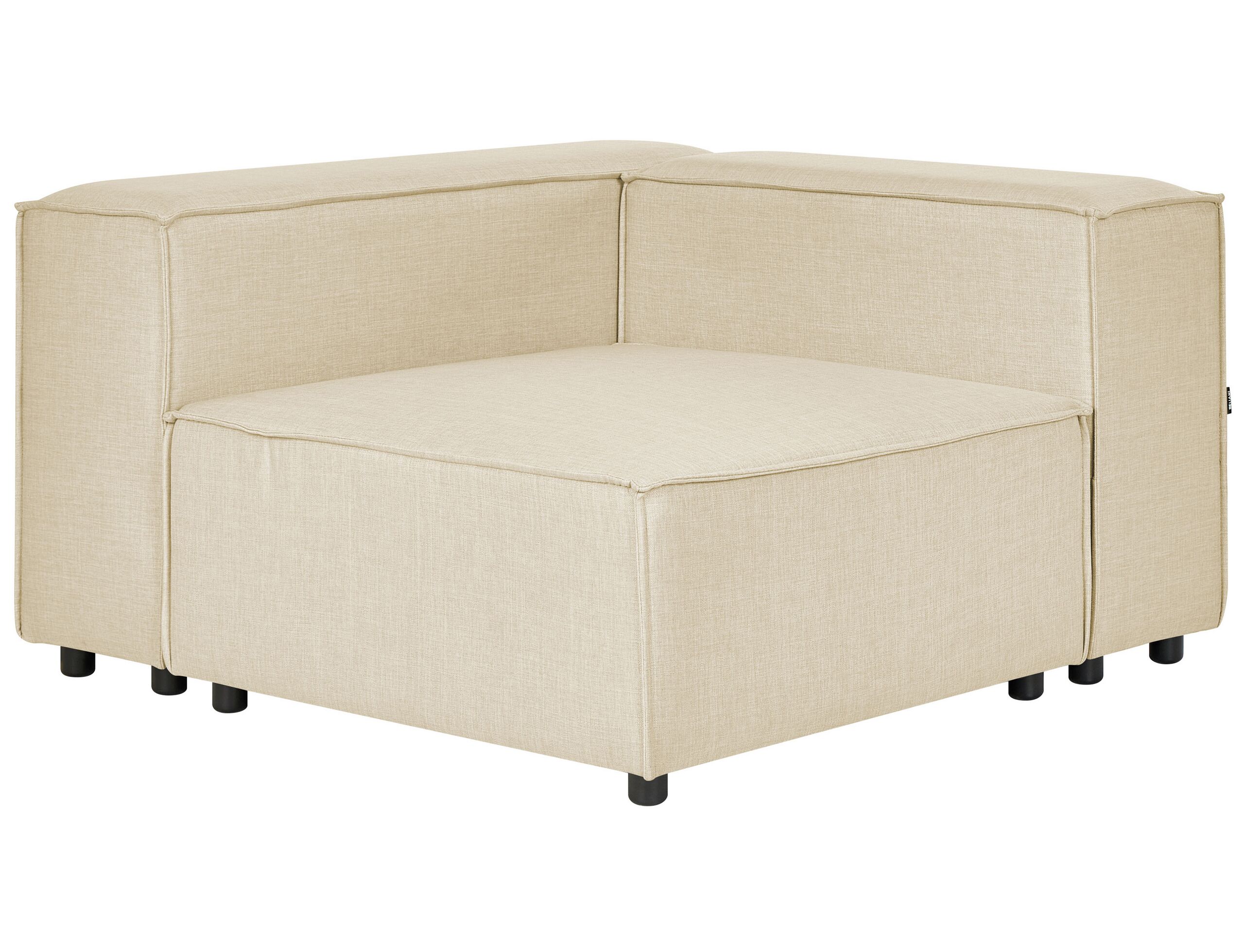 Linen Corner Section Beige APRICA