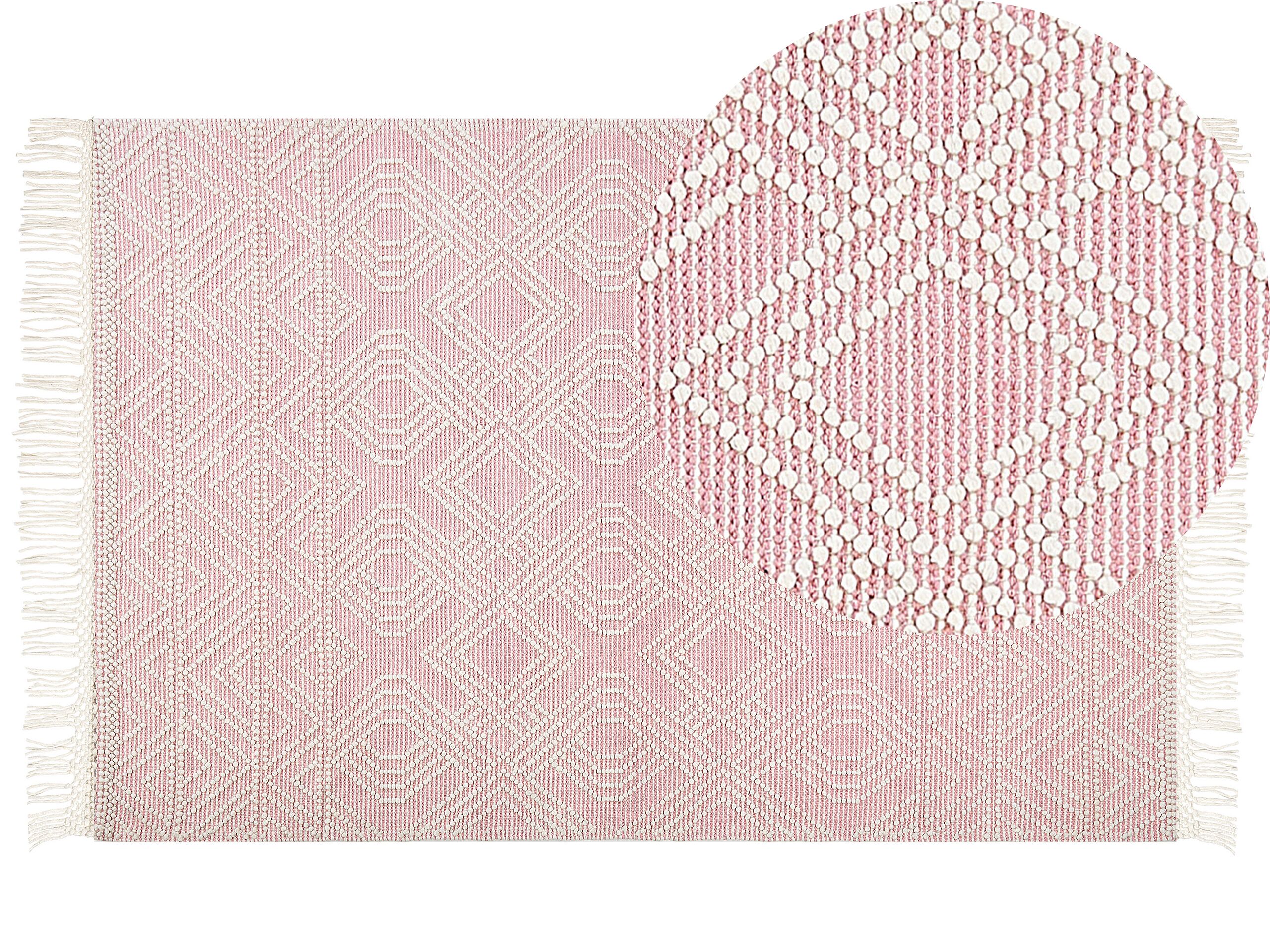 Area Rug 200x300cm Pink