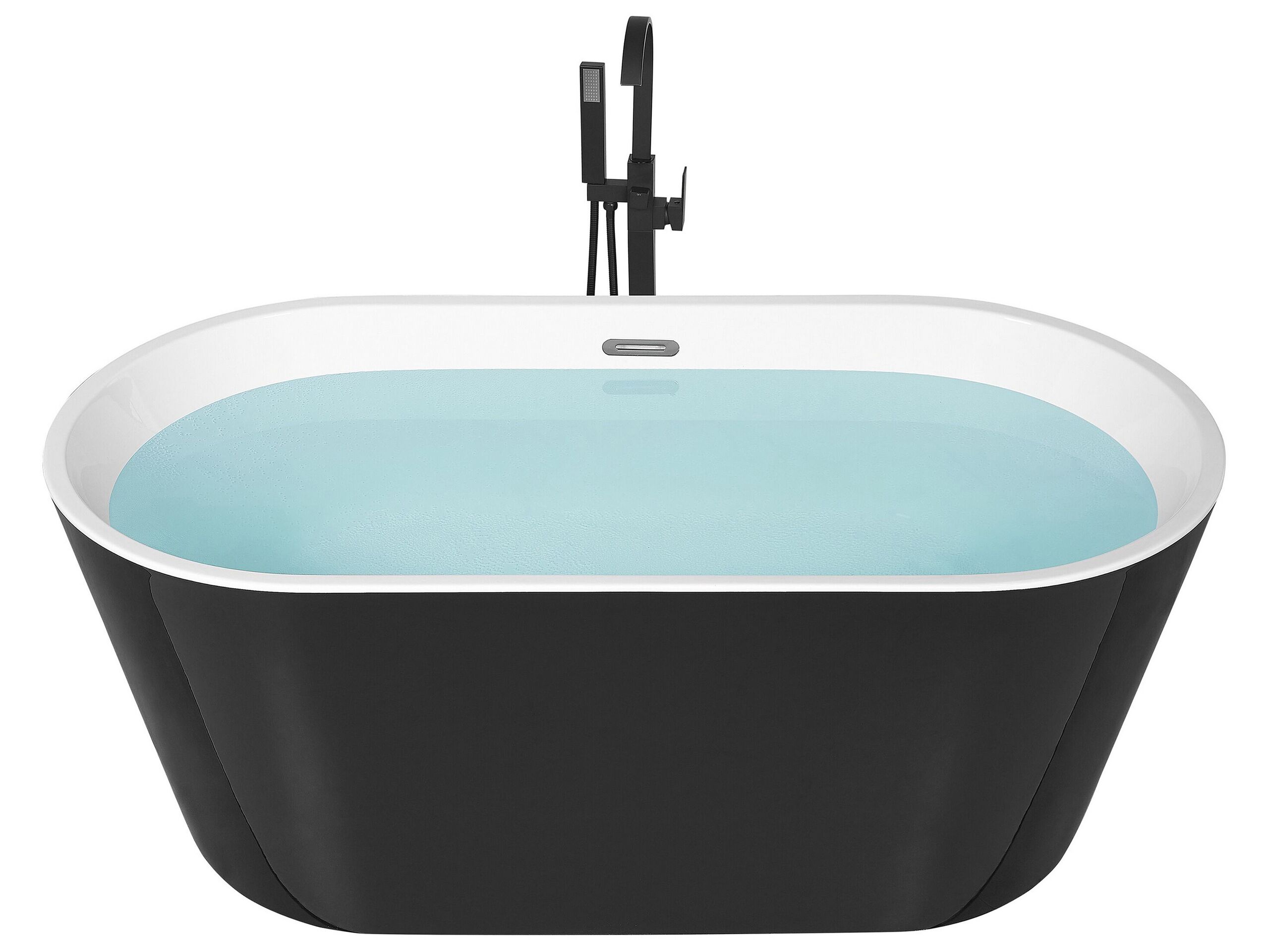 Freestanding Bath 170 x 72 cm Black HAVANA