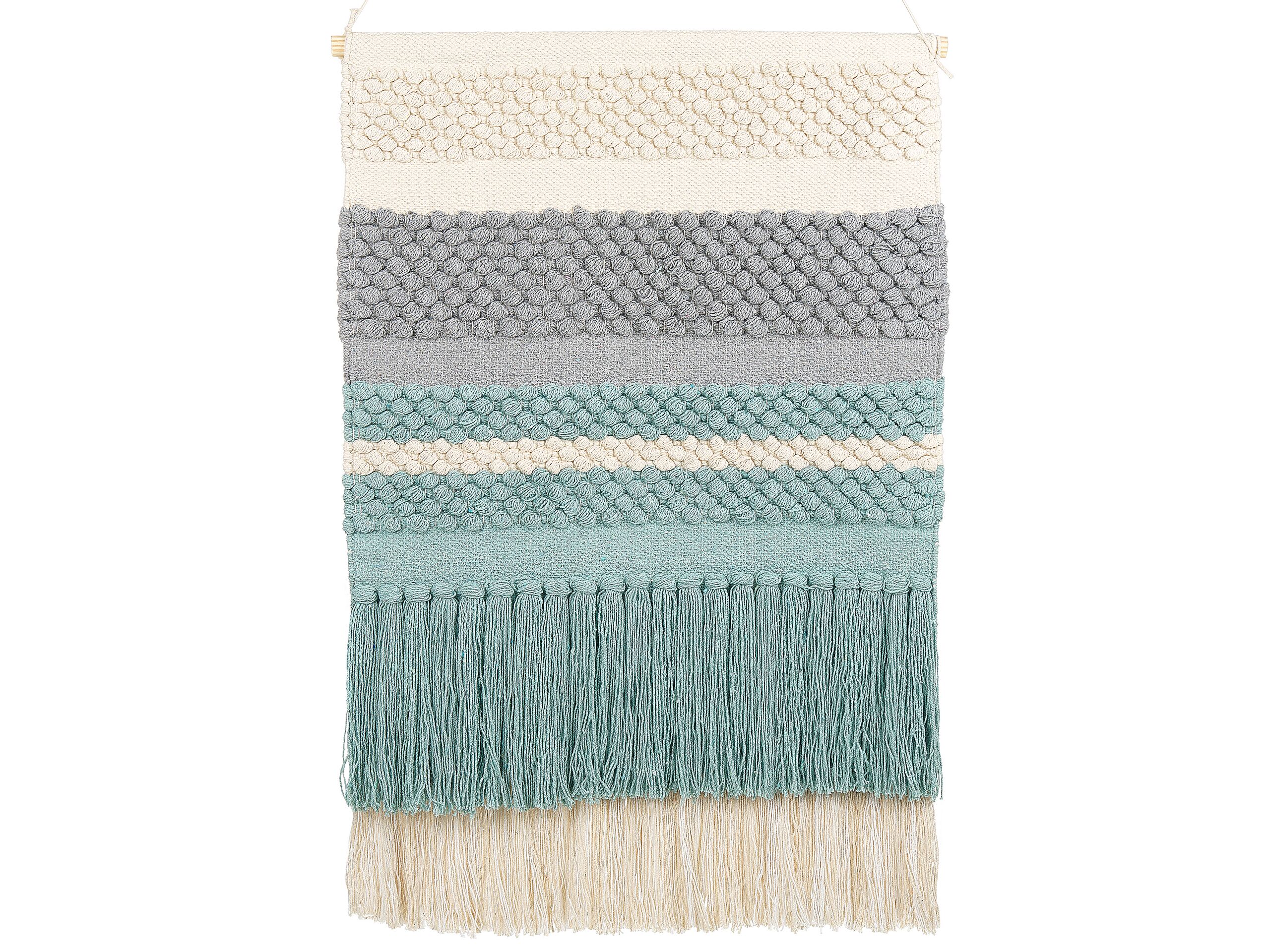 Cotton MacramÃ Wall Hanging Multicolour PARIKO