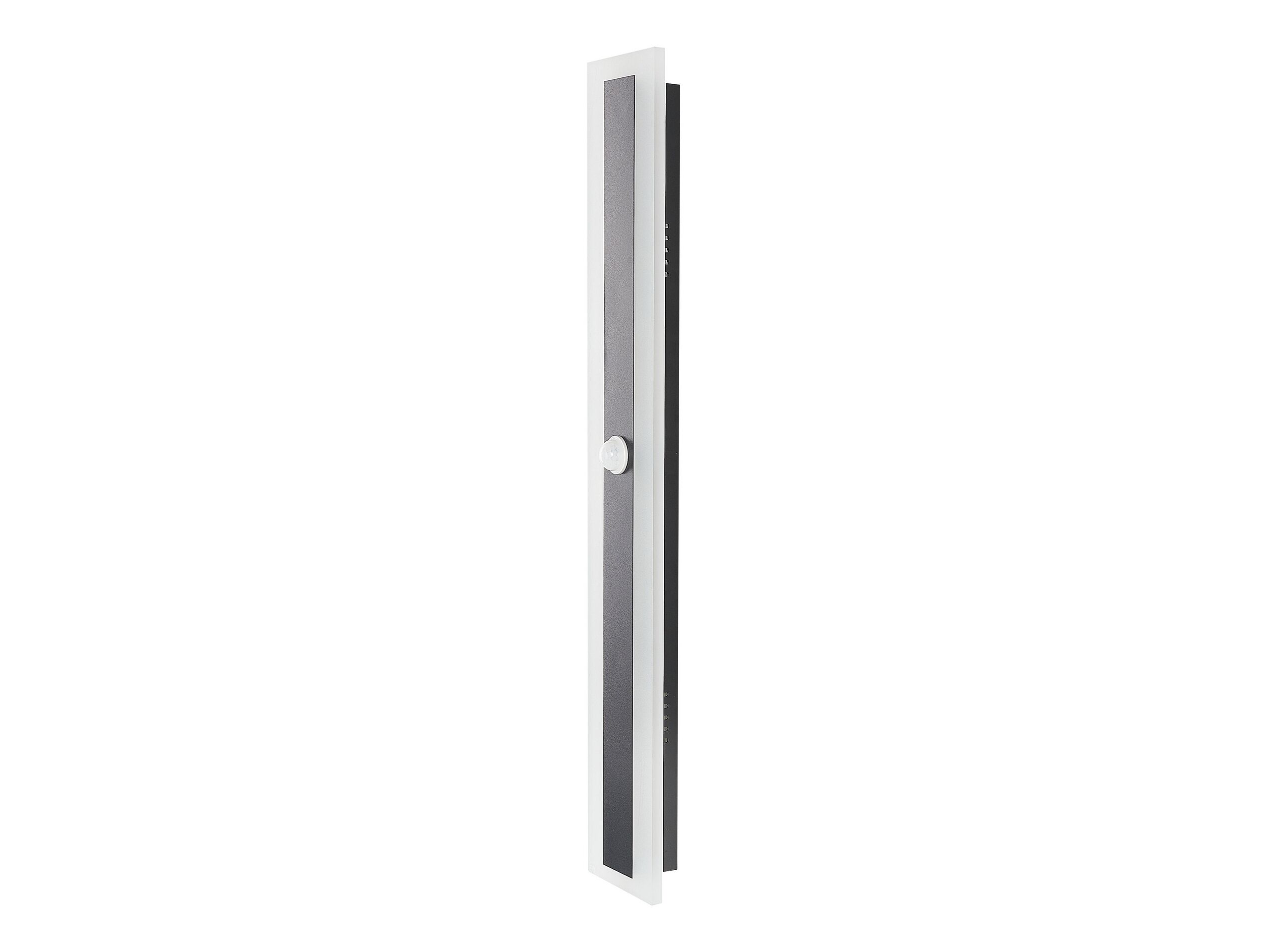 Outdoor LED Wall Light with Motion Sensor 80 cm Black SAVANE