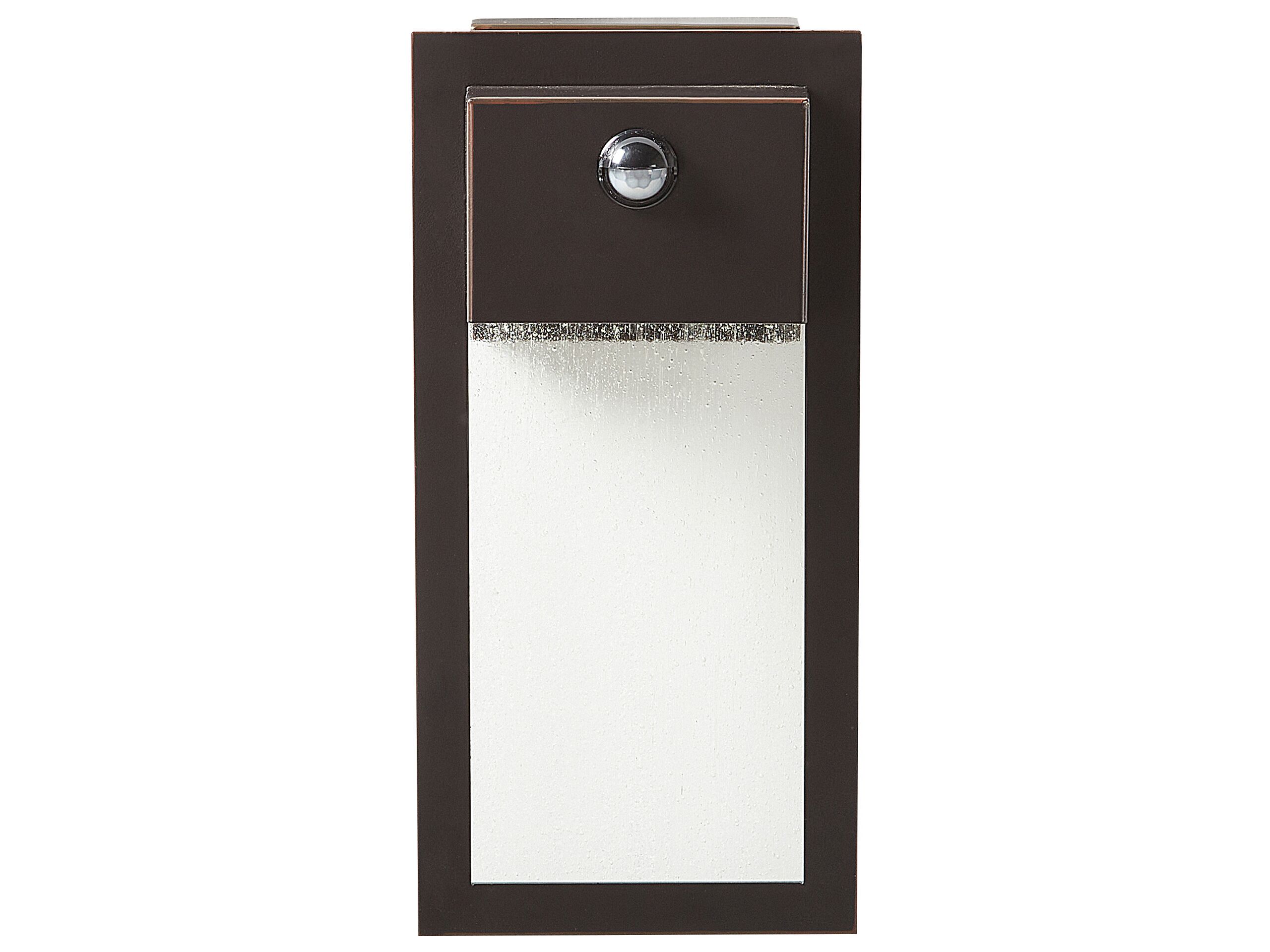 Outdoor LED Wall Light with Motion Sensor Black ELLIOT