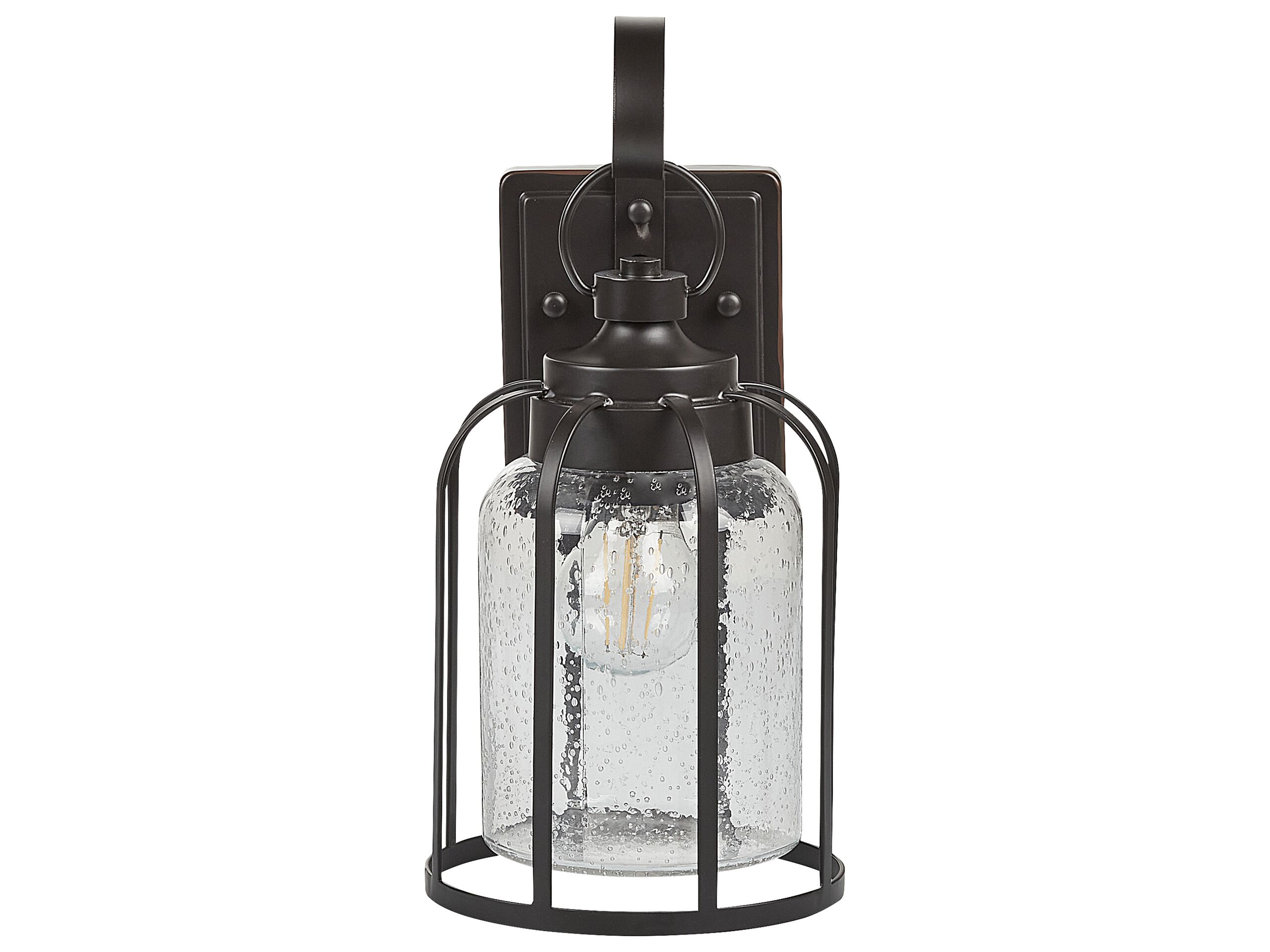 Outdoor Wall Light Black WOOLER