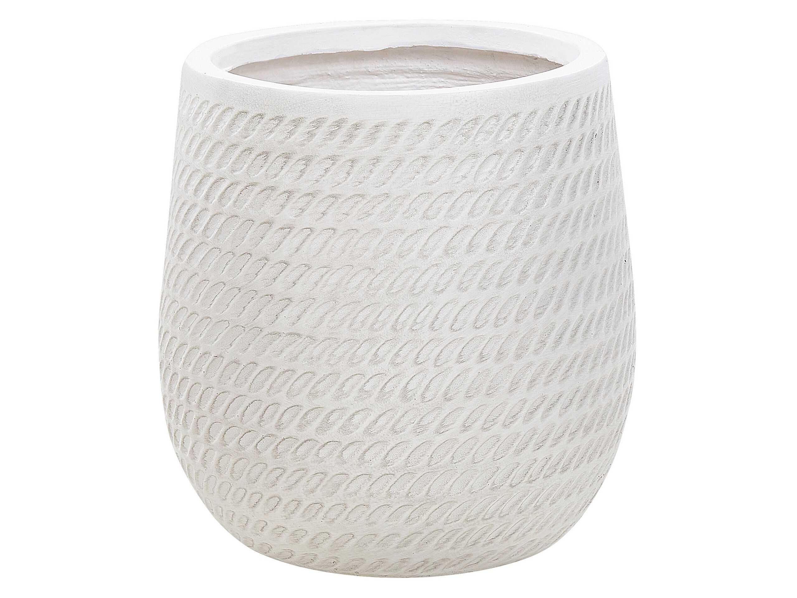 Plant Pot âŒ€ 27 cm Off-White LIVADIA