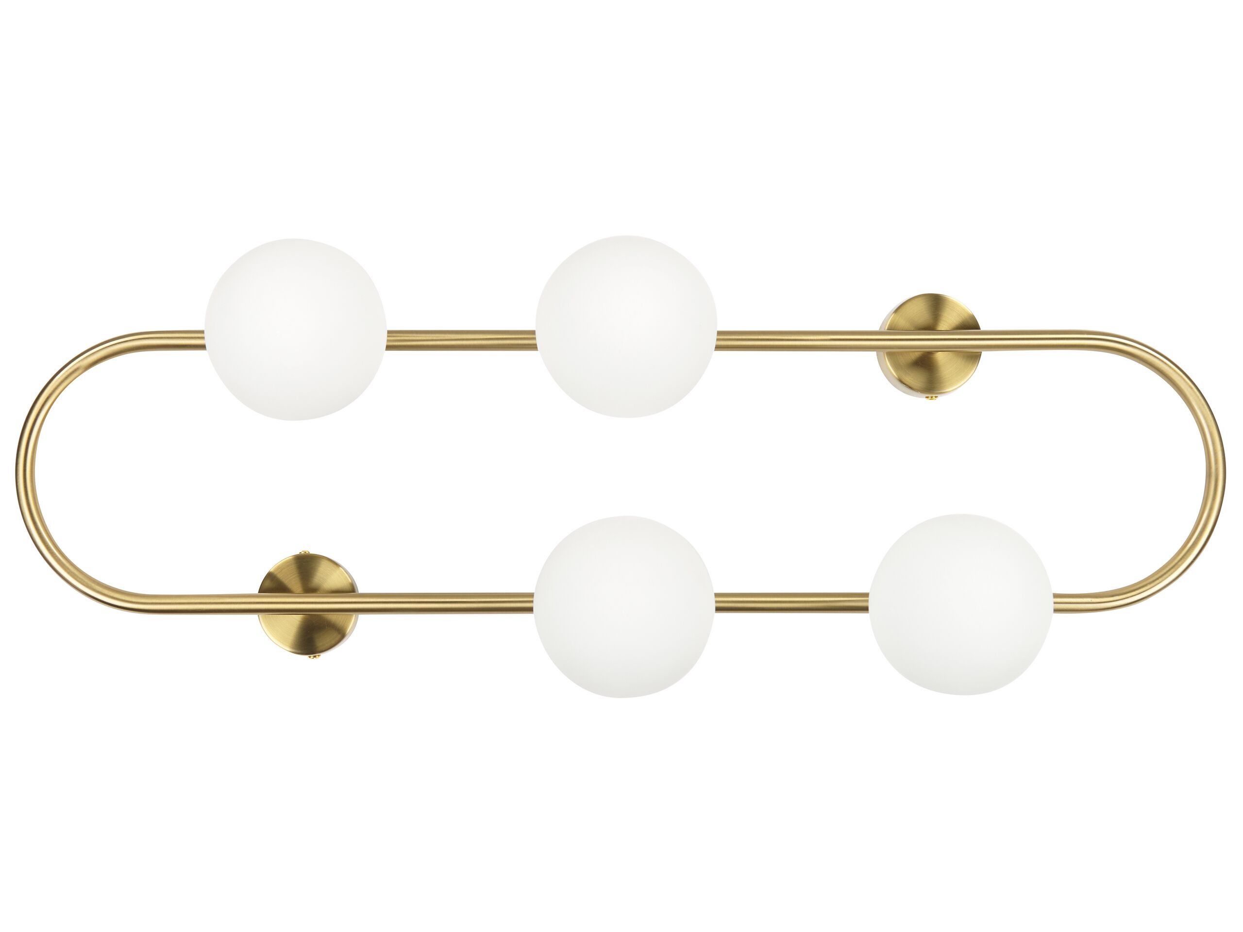4 Light Wall Lamp Gold YANGO