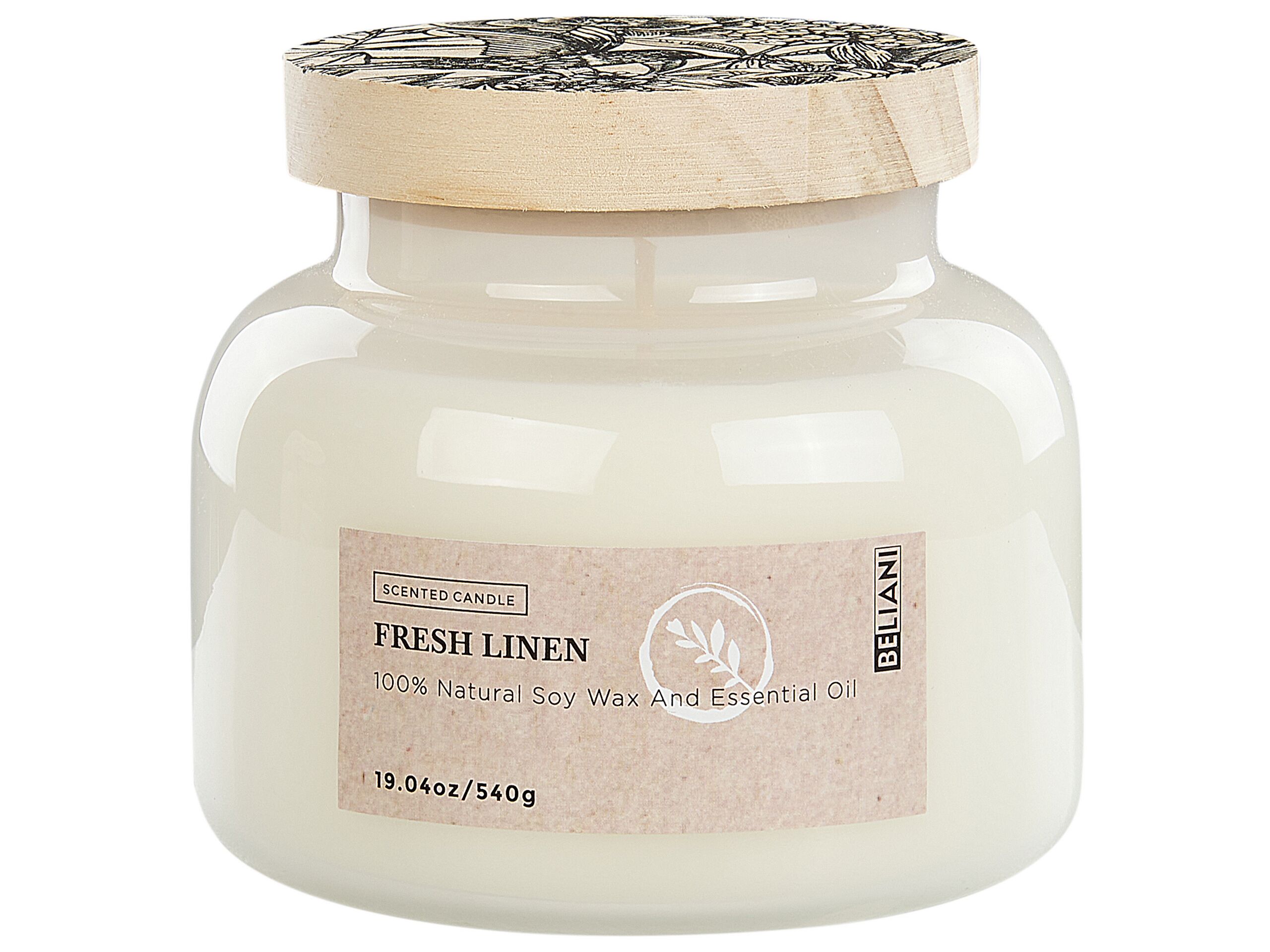 Soy Wax Scented Candle Fresh Linen