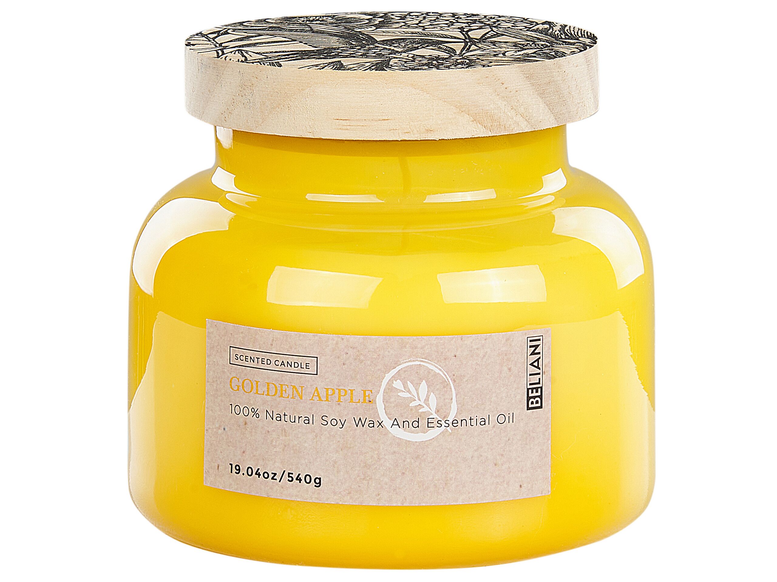 Soy Wax Scented Candle Golden Apple