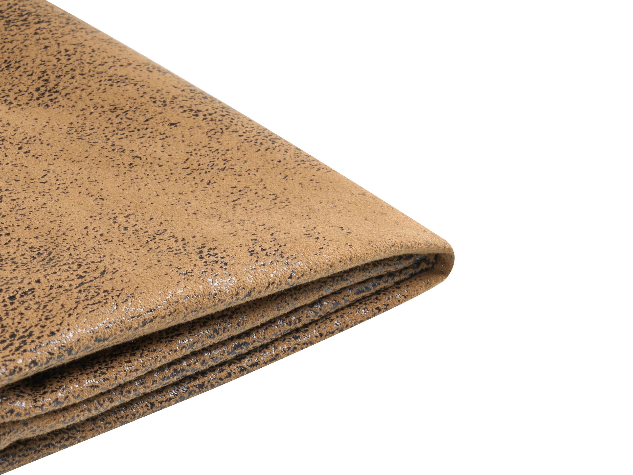EU Double Size Bed Frame Cover Brown for Bed FITOU