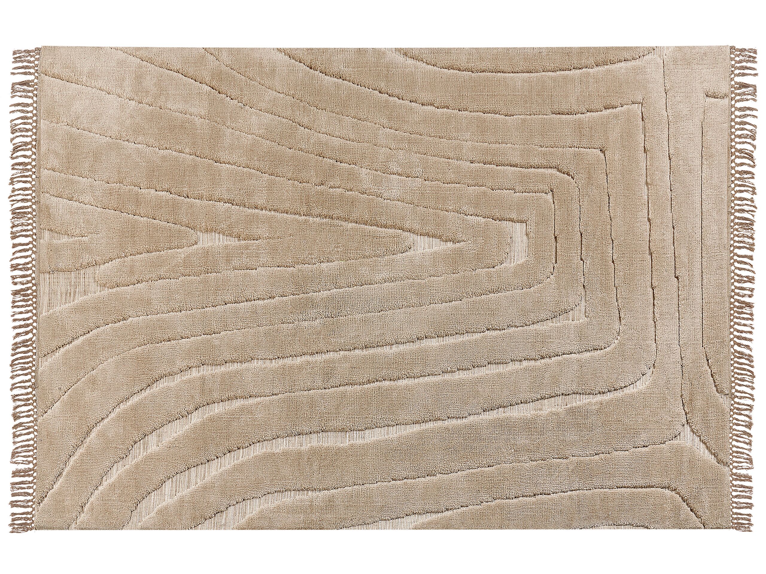 Area Rug 160x230cm Beige