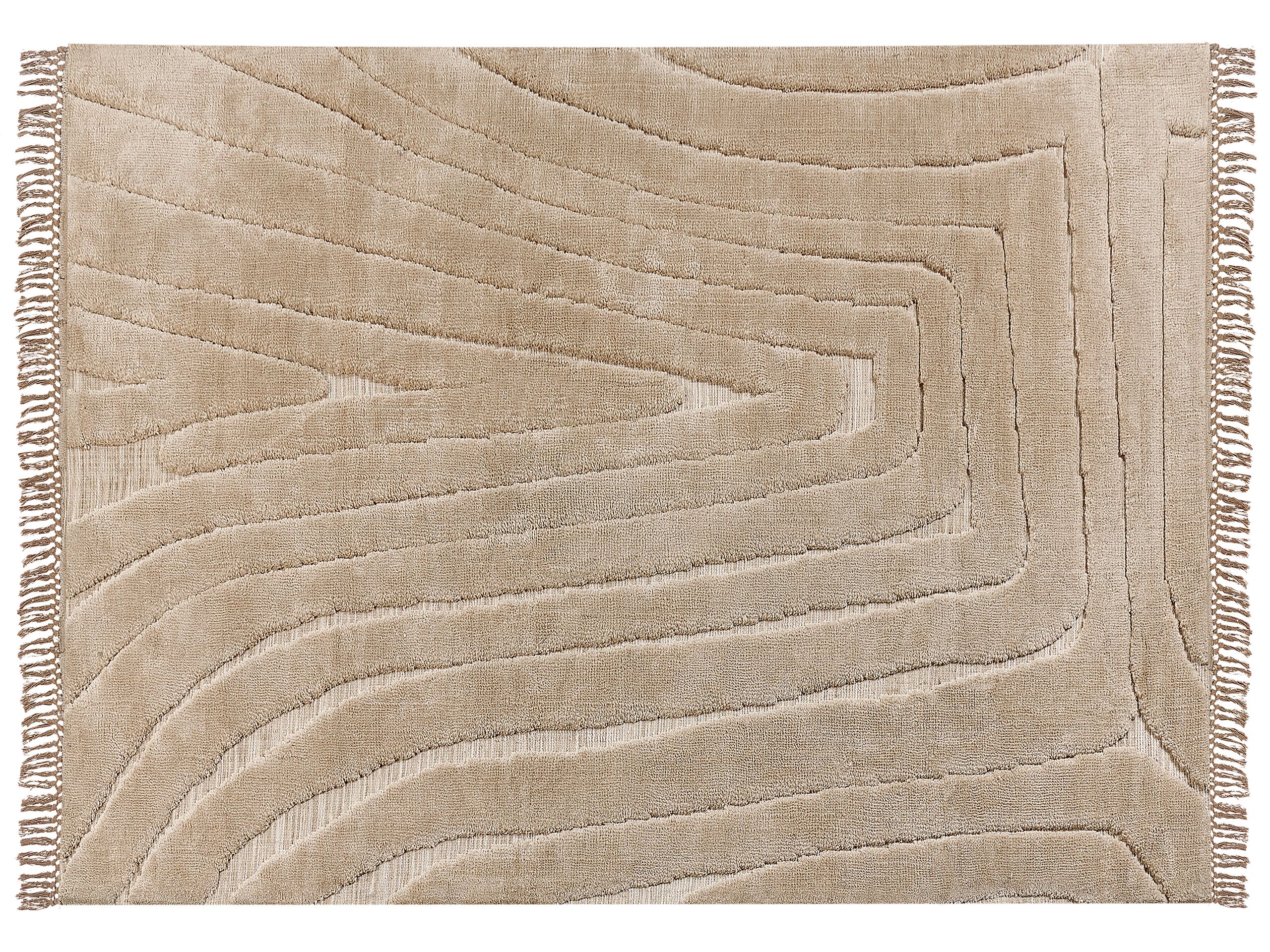 Area Rug 300x400cm Beige