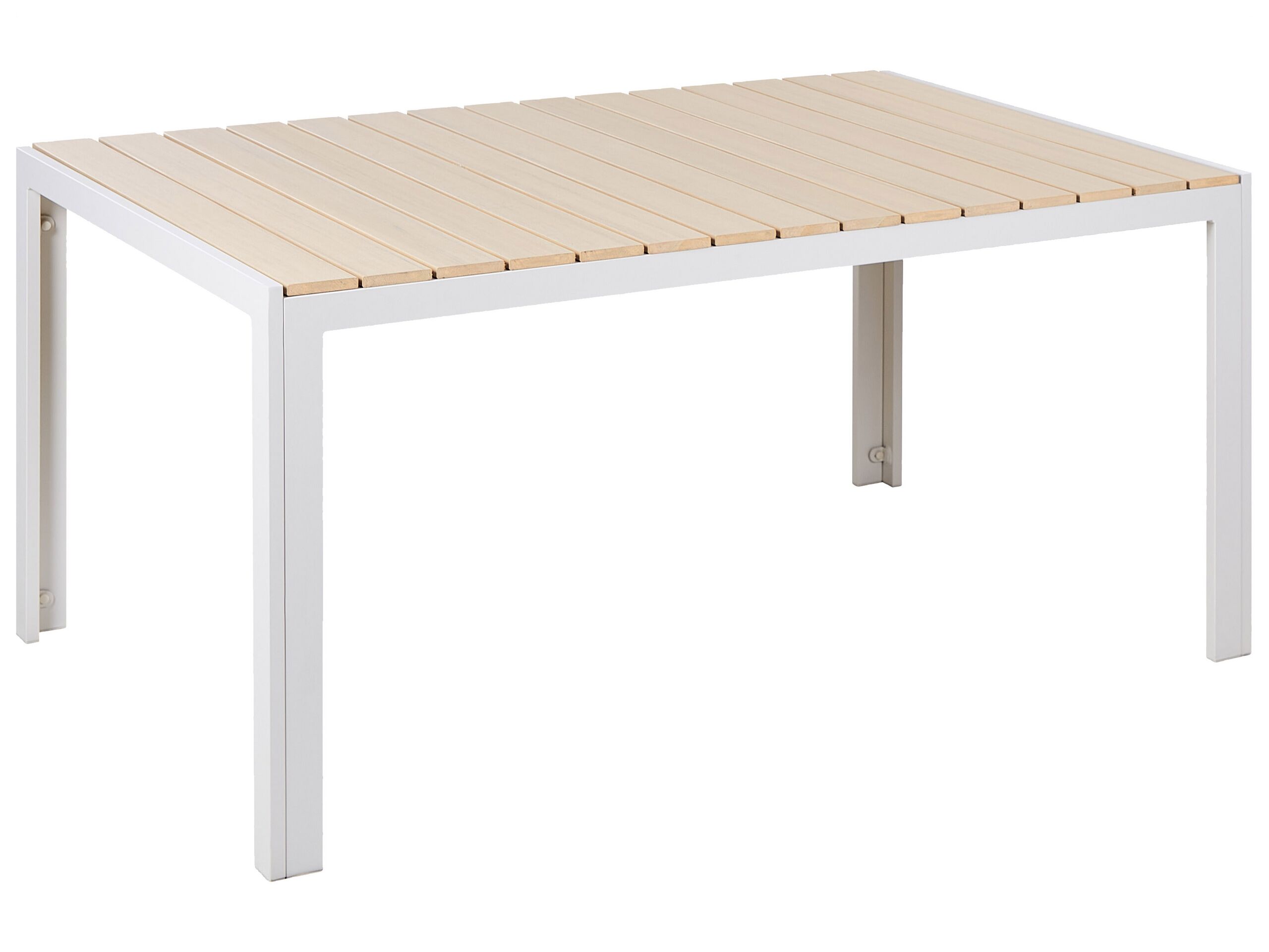 Garden Dining Table 150 x 90 cm Beige COMO