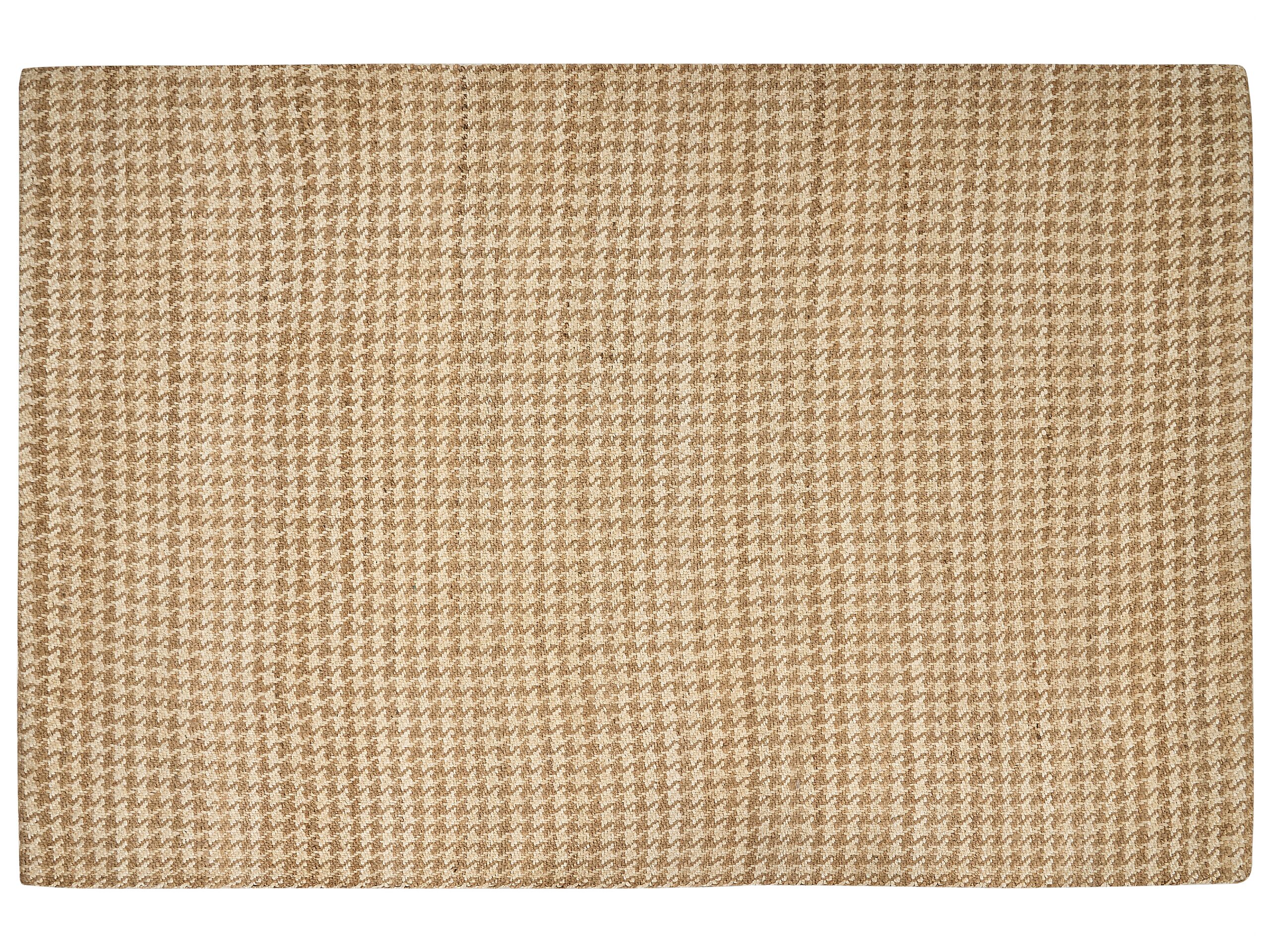 Jute Area Rug 200x300cm Beige