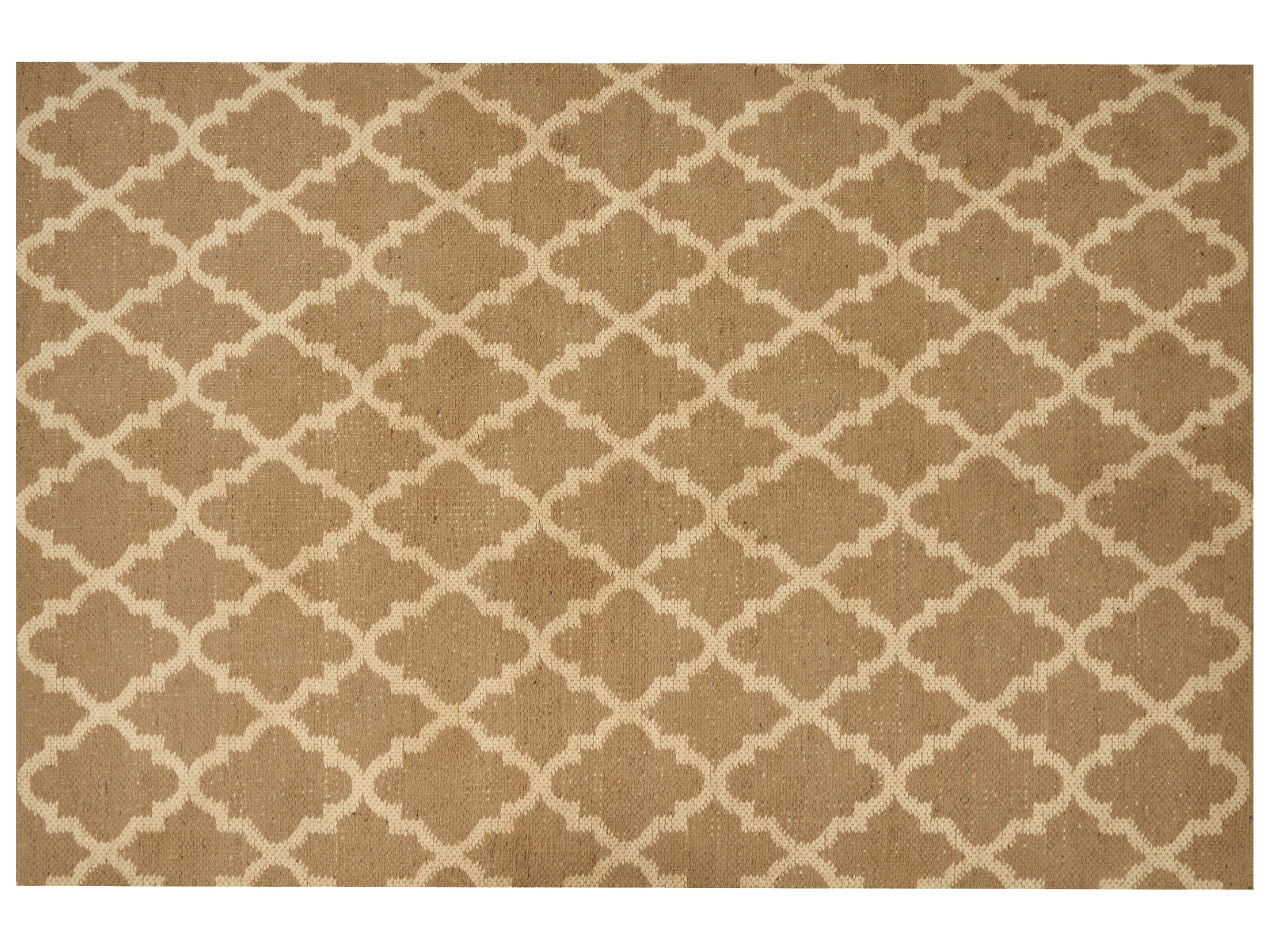 Jute Area Rug 200x300cm Beige