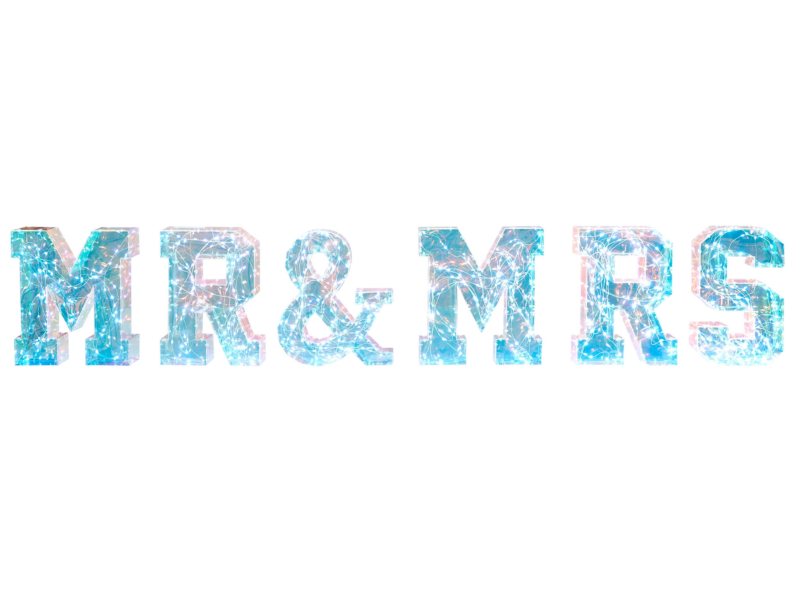 LED Lighted Letters Multicolour POLLUX