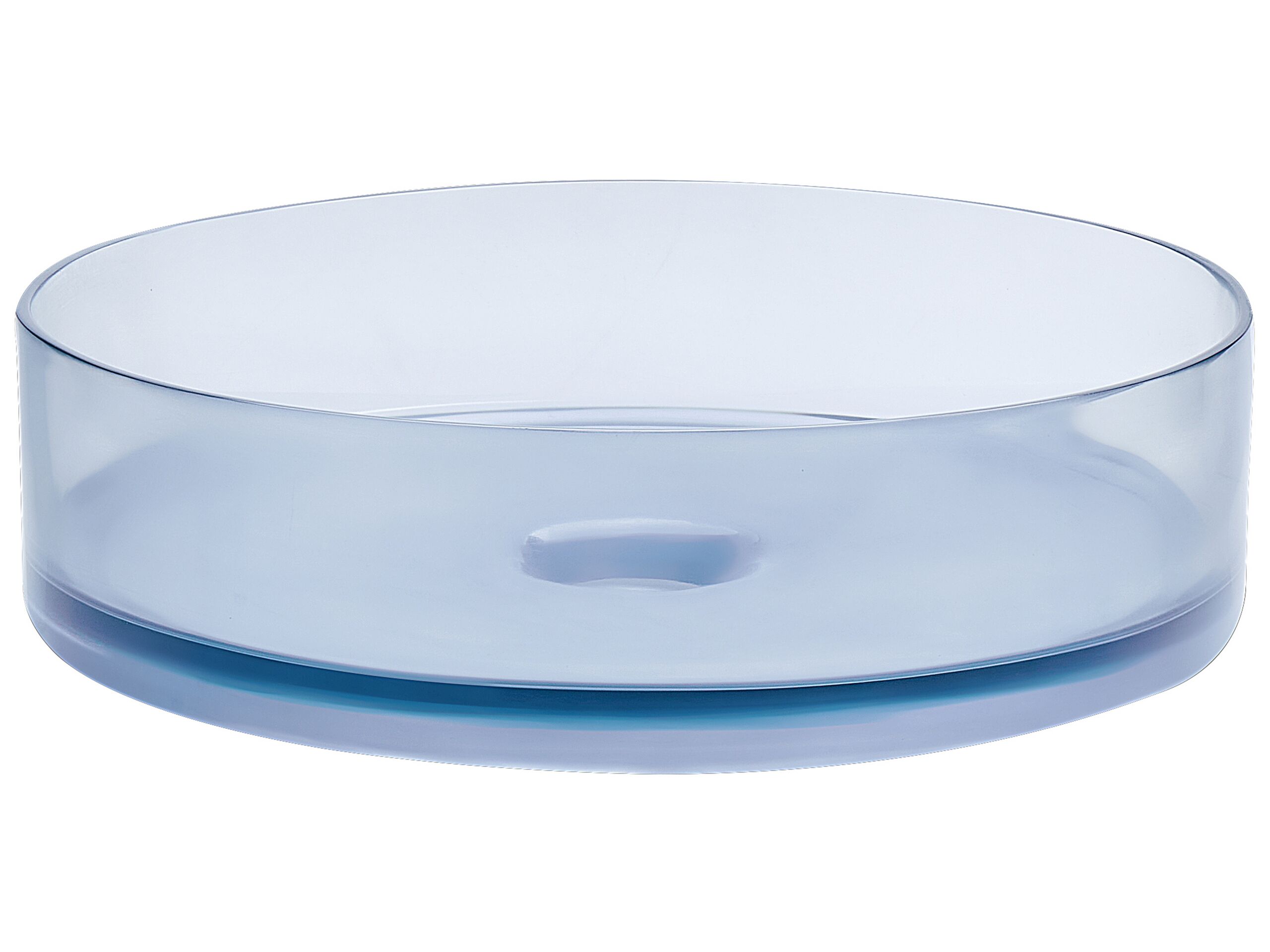 Round Countertop Basin âŒ€ 360 mm Blue TOLOSA