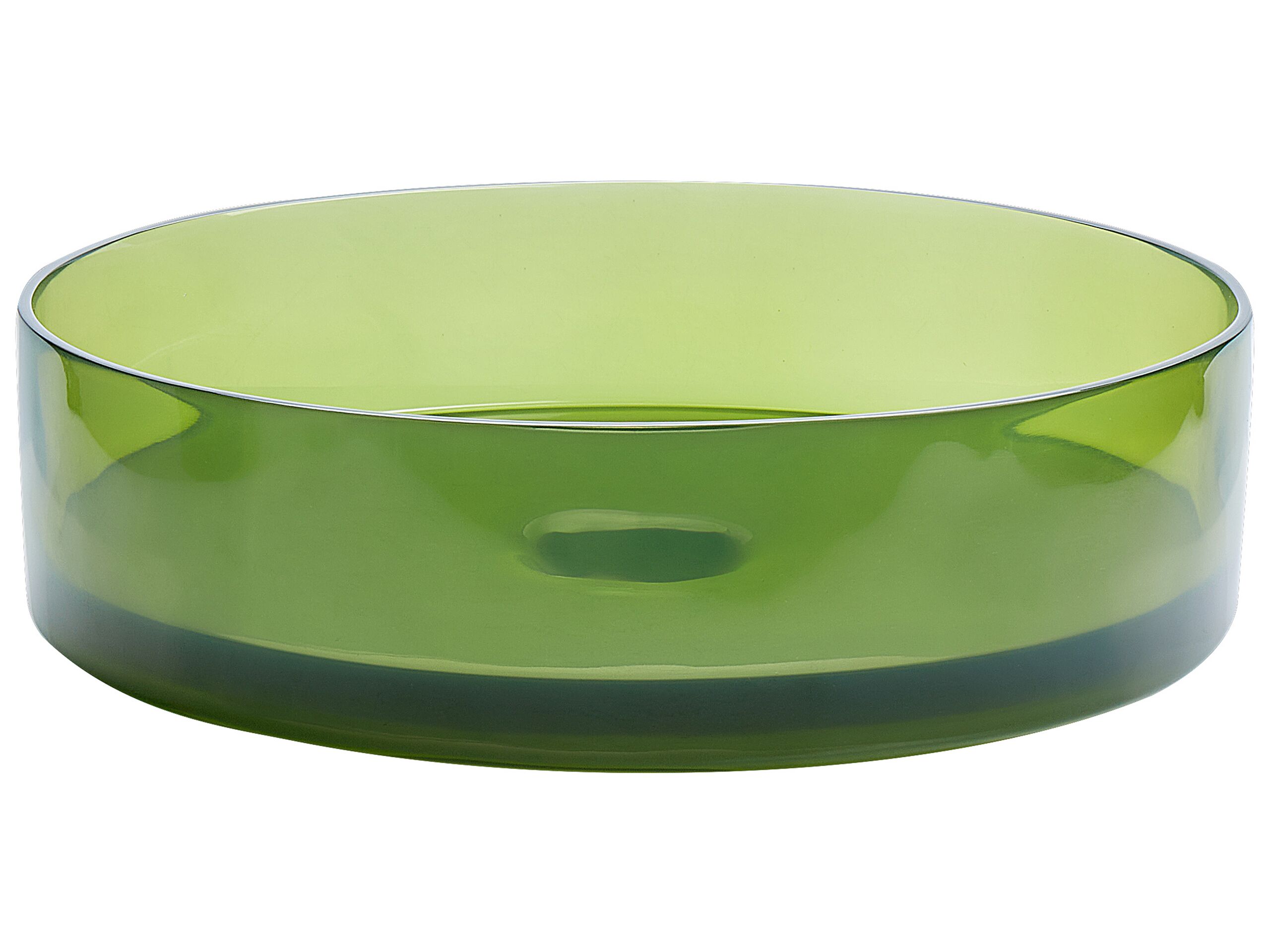 Round Countertop Basin âŒ€ 360 mm Green TOLOSA
