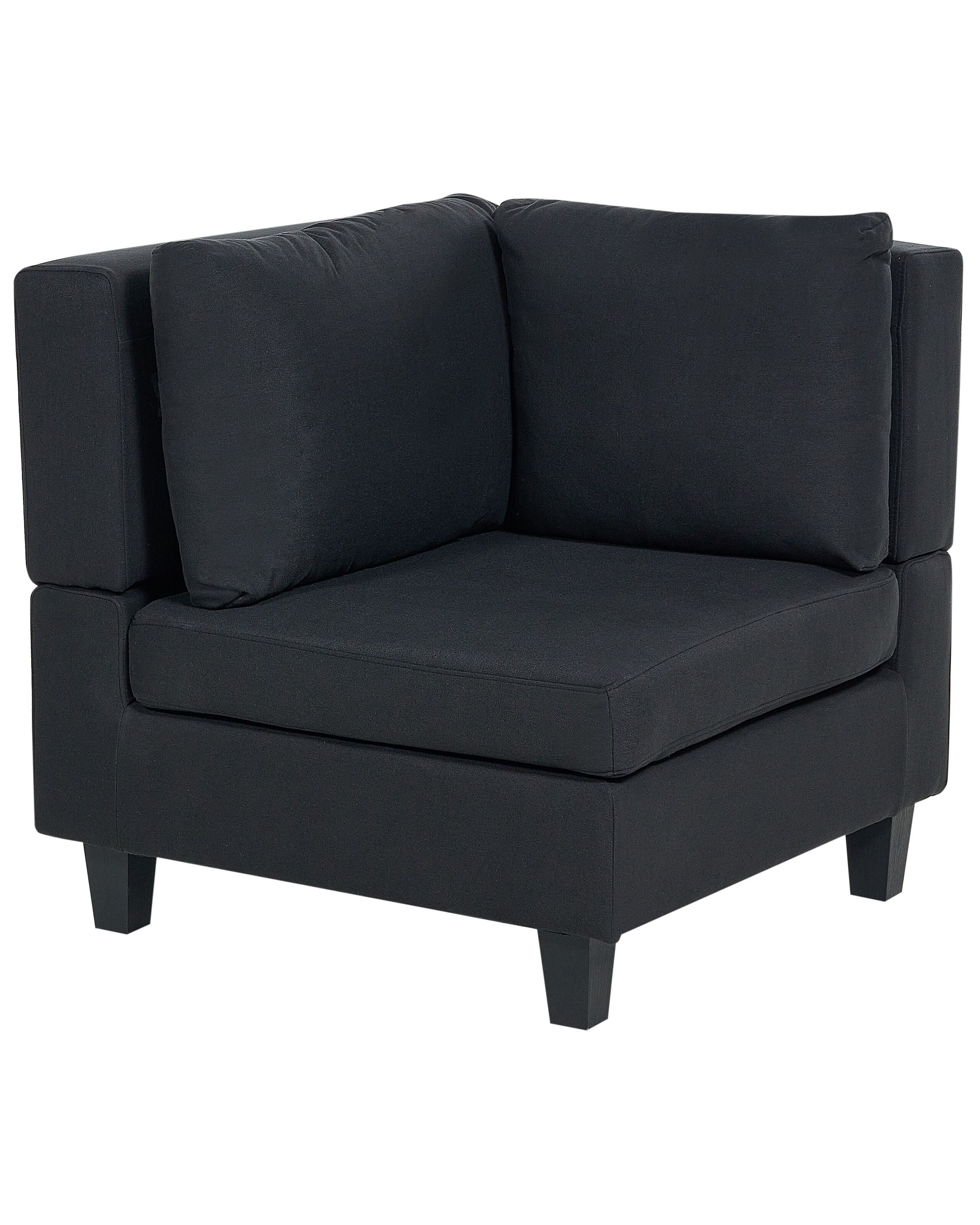 Fabric Corner Section Black UNSTAD