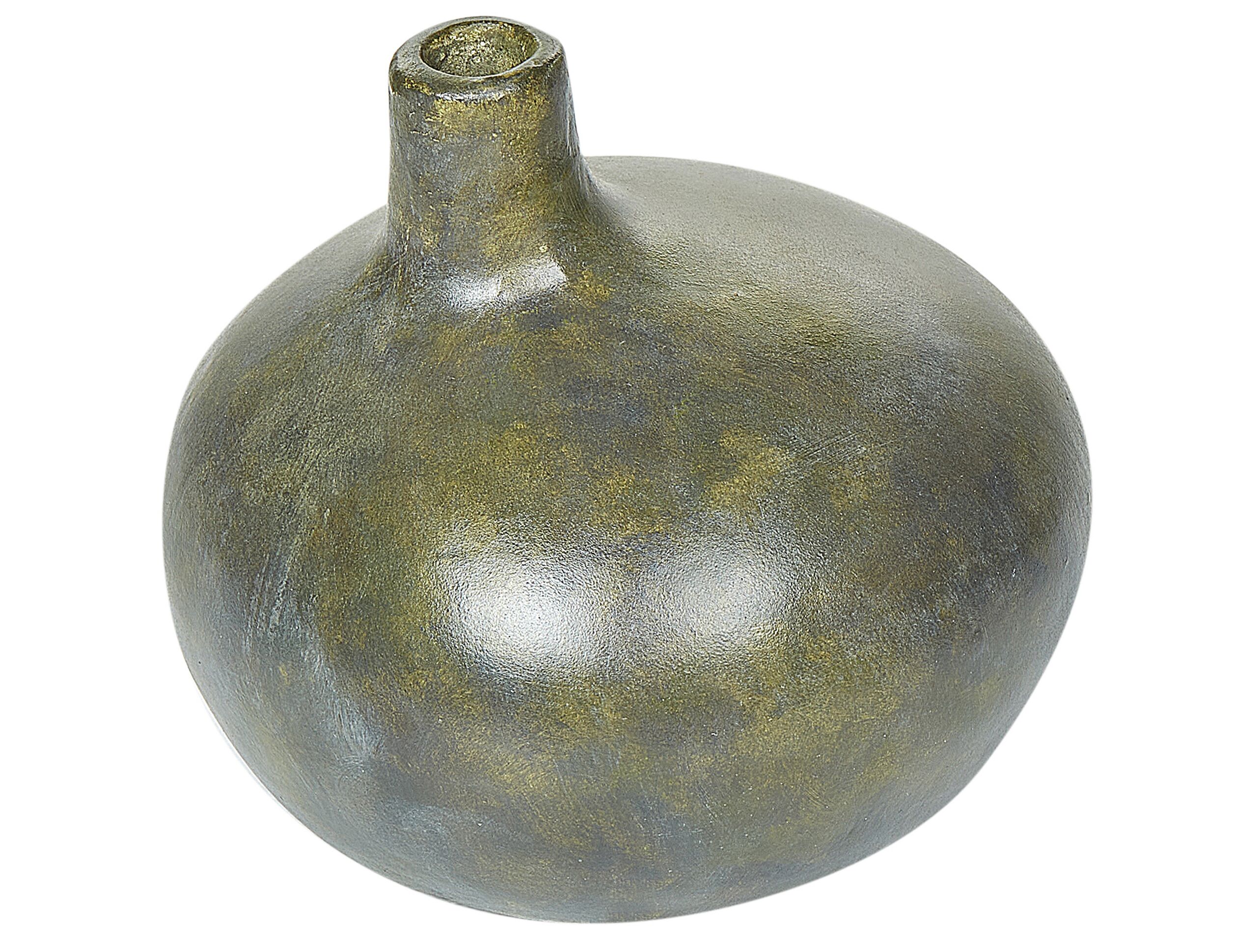 Terracotta Decorative Vase 18 Gold