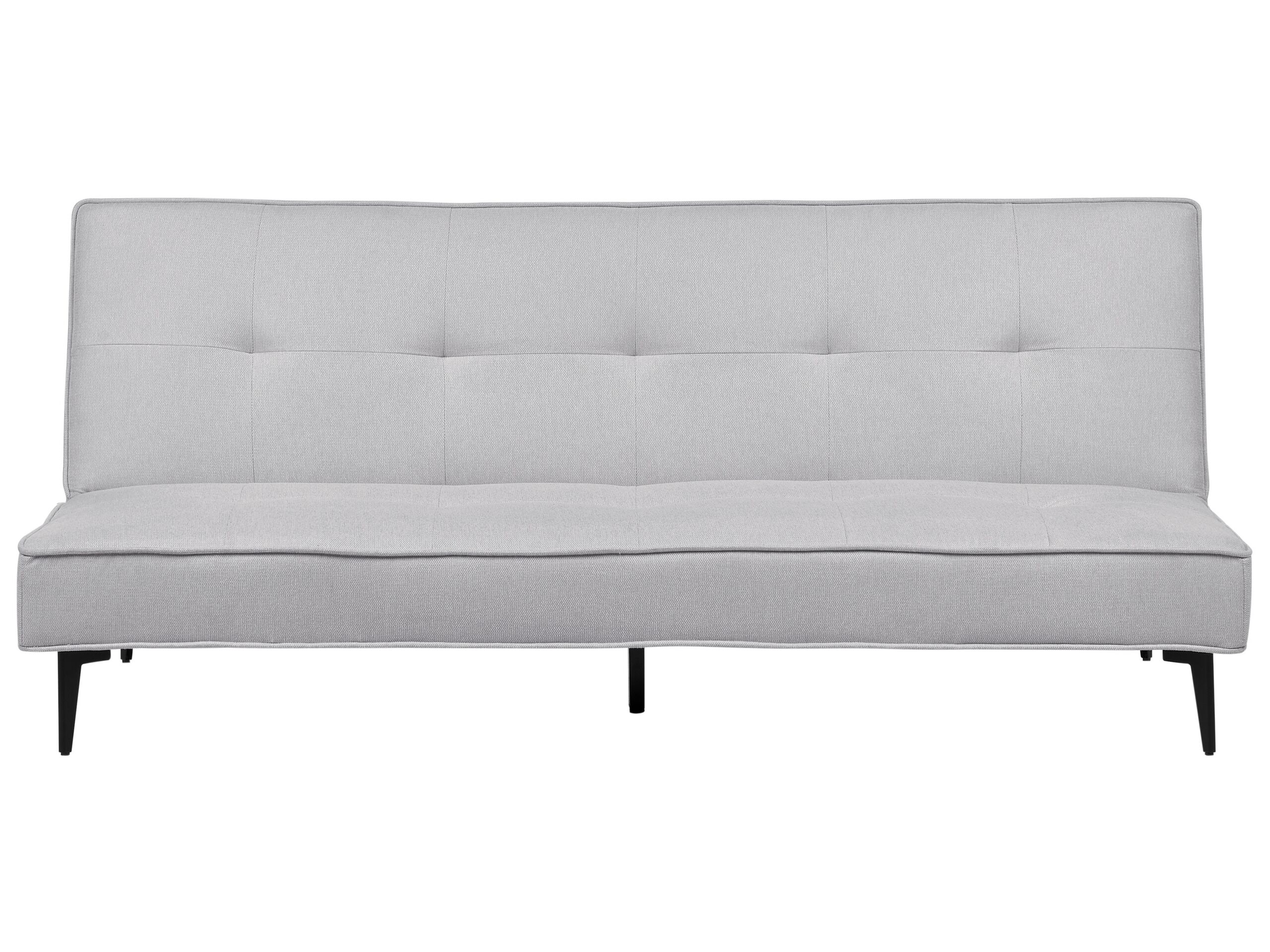 Fabric Sofa Bed Light Grey ESSVIK