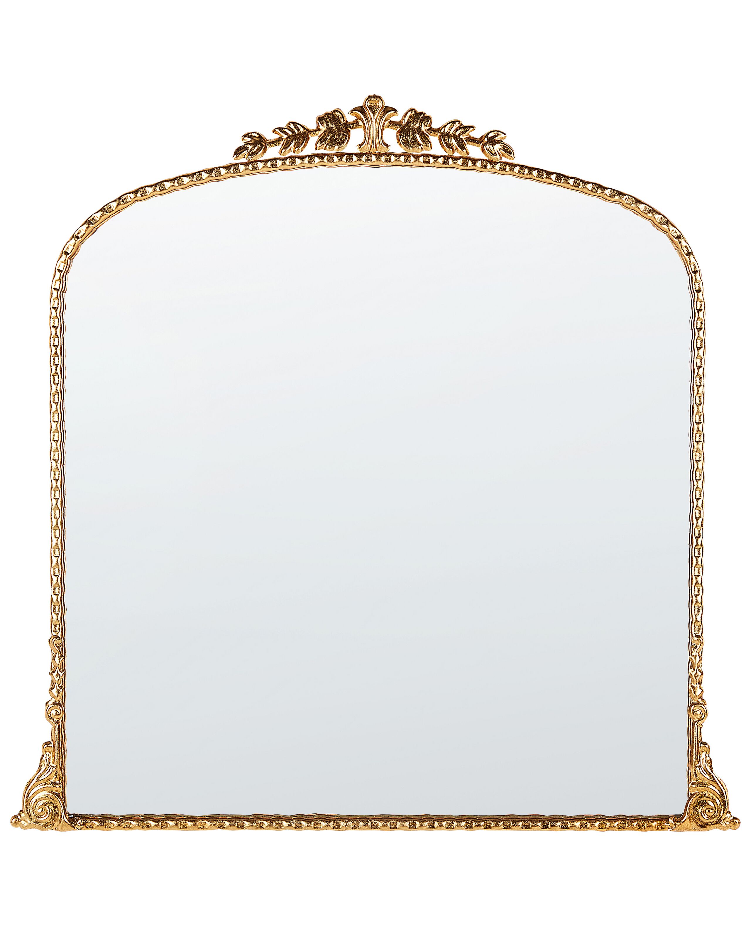 Metal Wall Mirror 71x71cm Gold