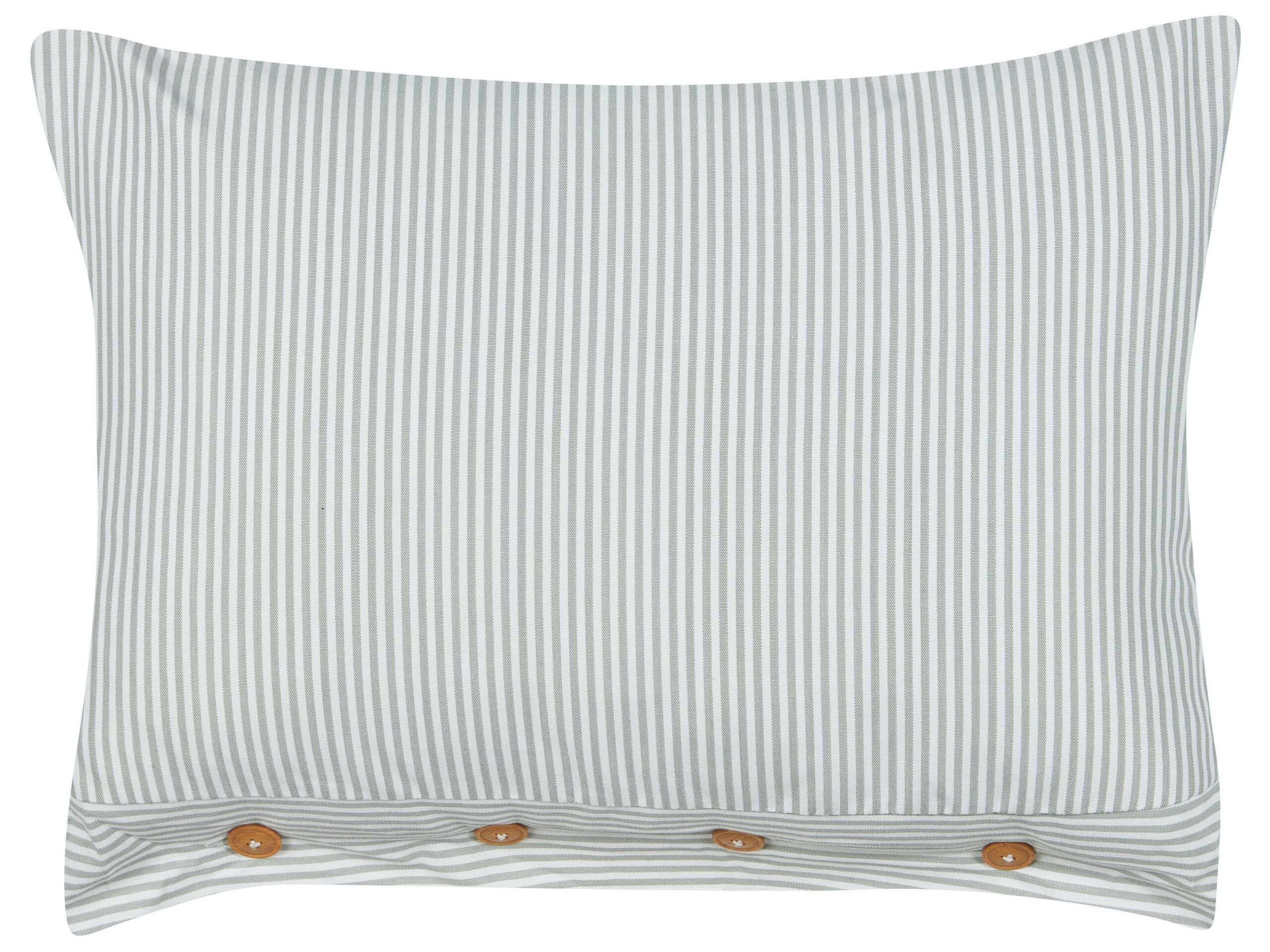 Cushion Striped 40x60cm Green and White