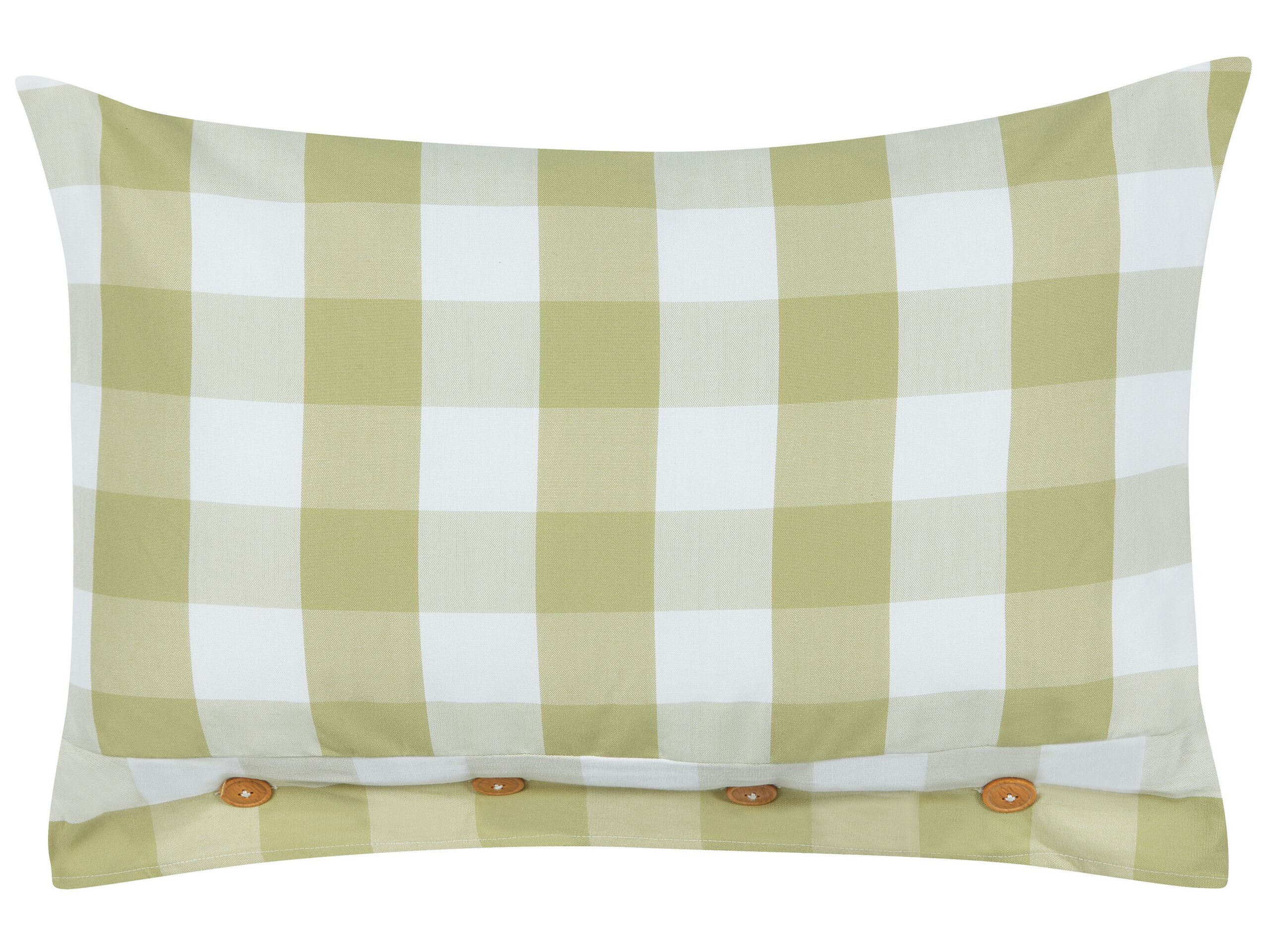 Cushion Checked 40x60cm Green