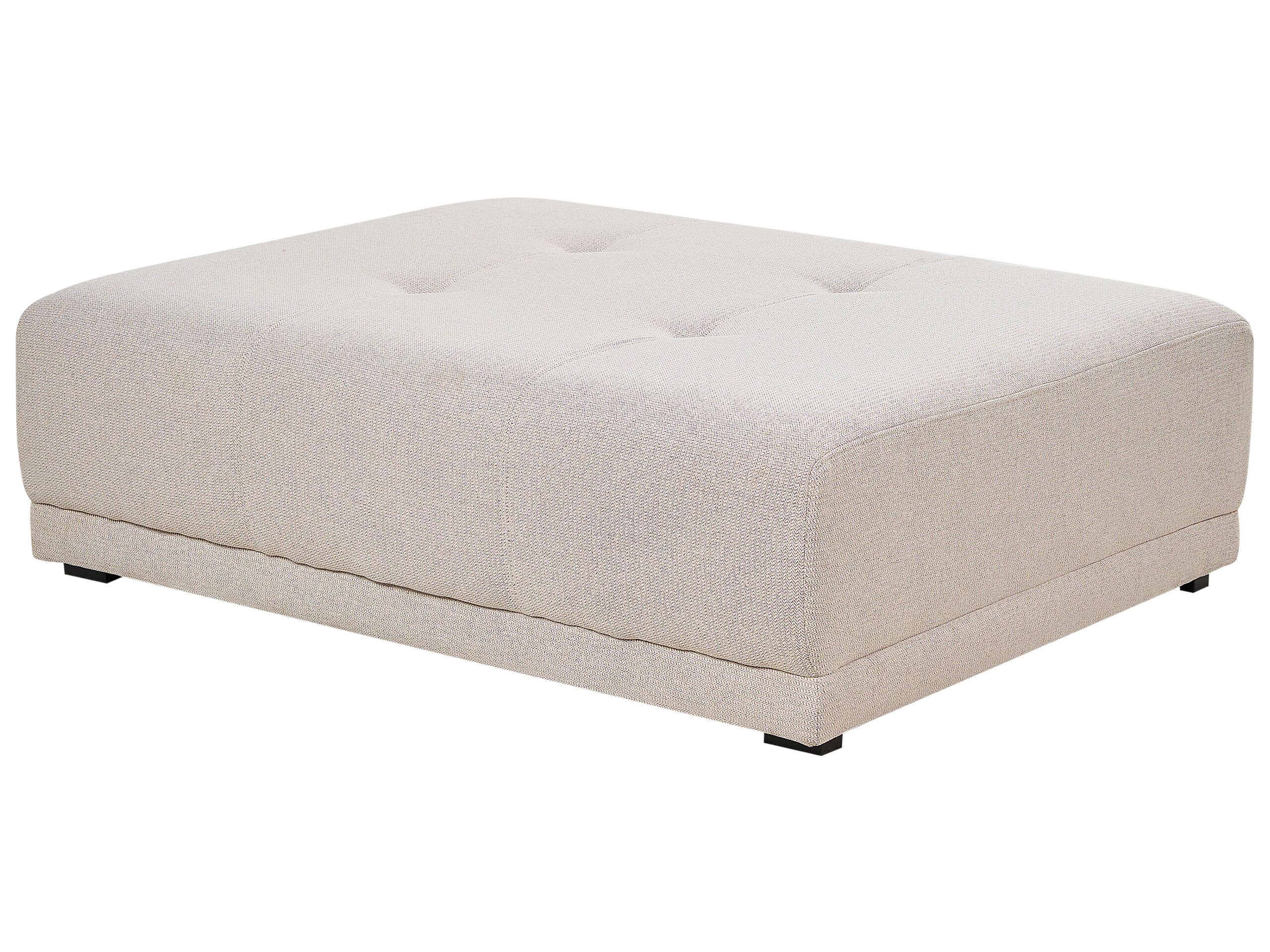 Fabric Ottoman Beige TORPO