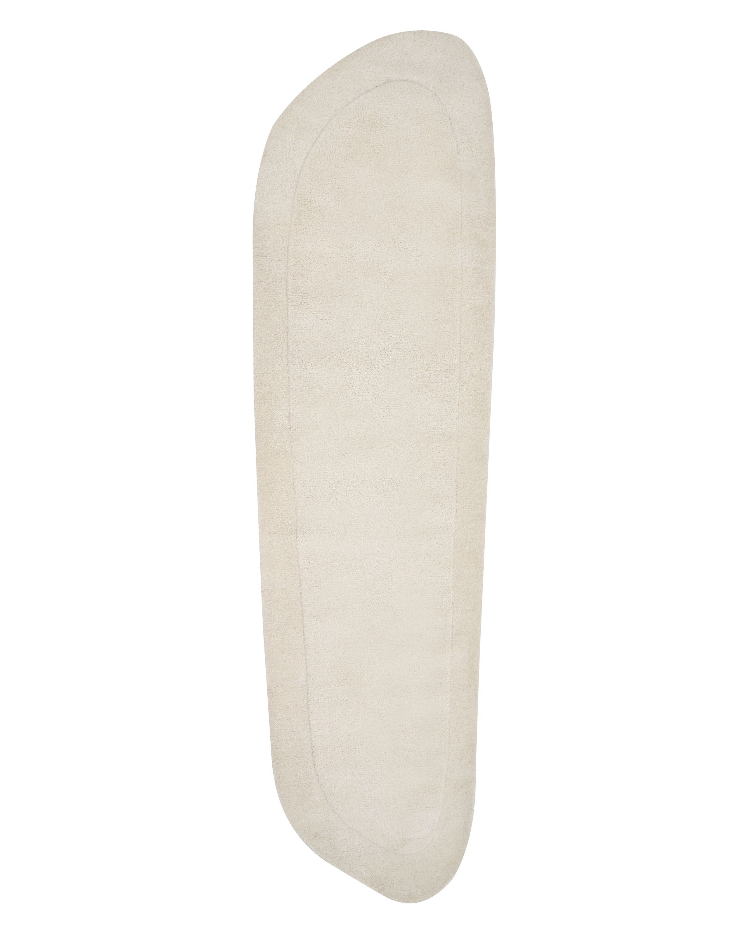 Viscose Area Rug 80x250cm Beige