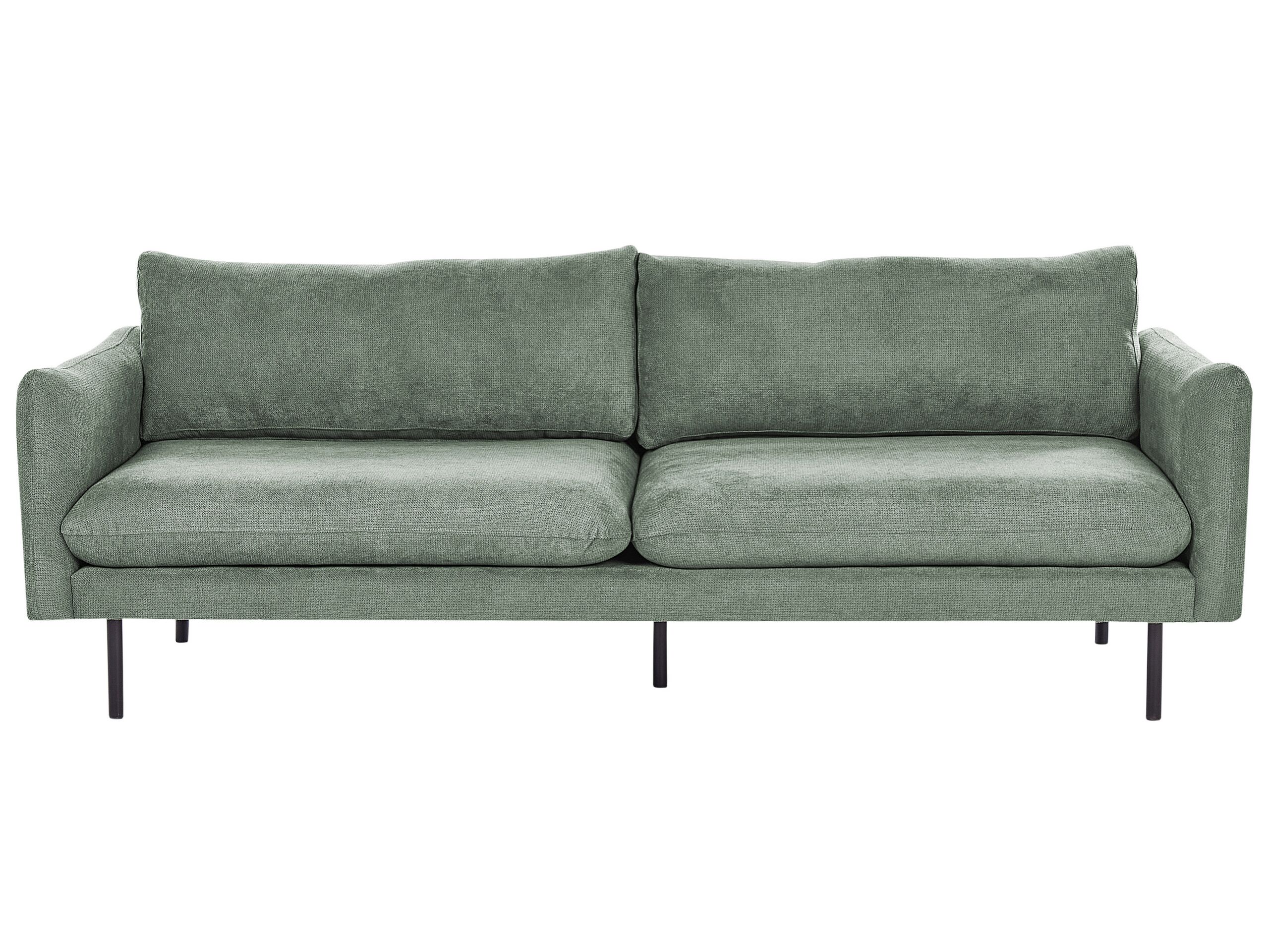 Fabric 3 Seater Sofa Green VINTERBRO