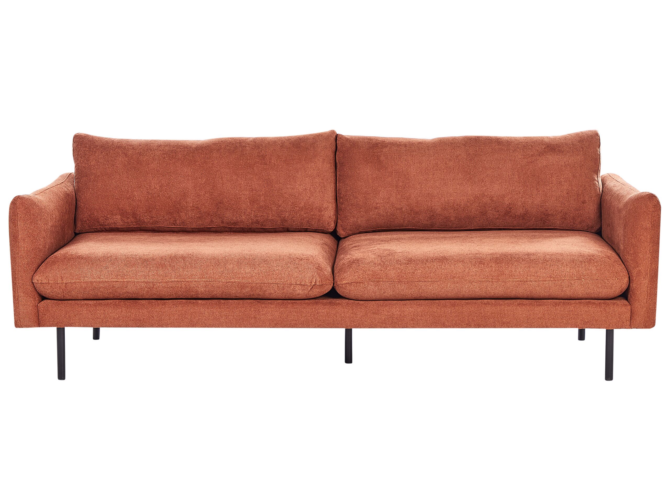 Fabric 3 Seater Sofa Golden Brown VINTERBRO