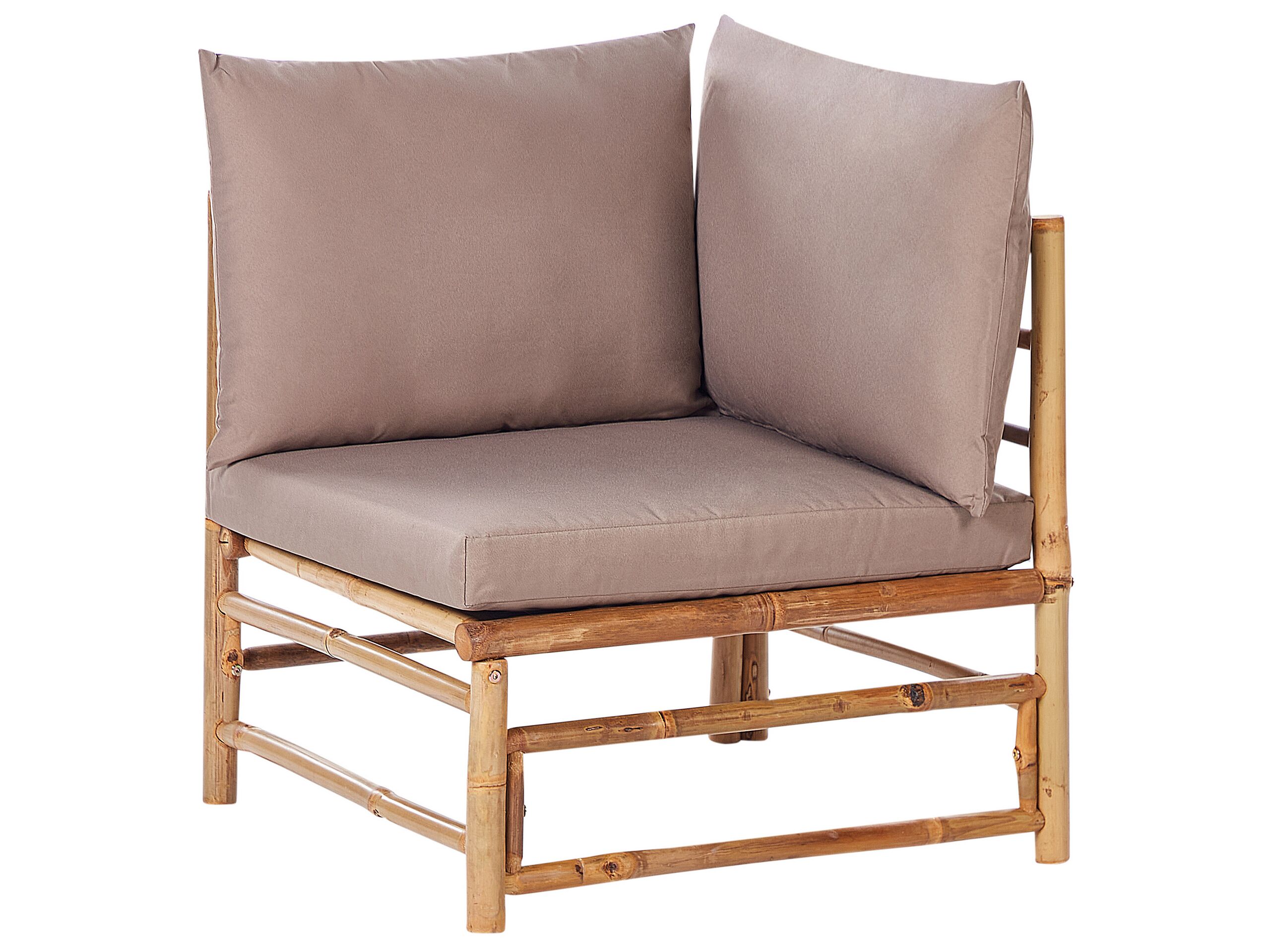 Bamboo Garden Corner Section Taupe CERRETO