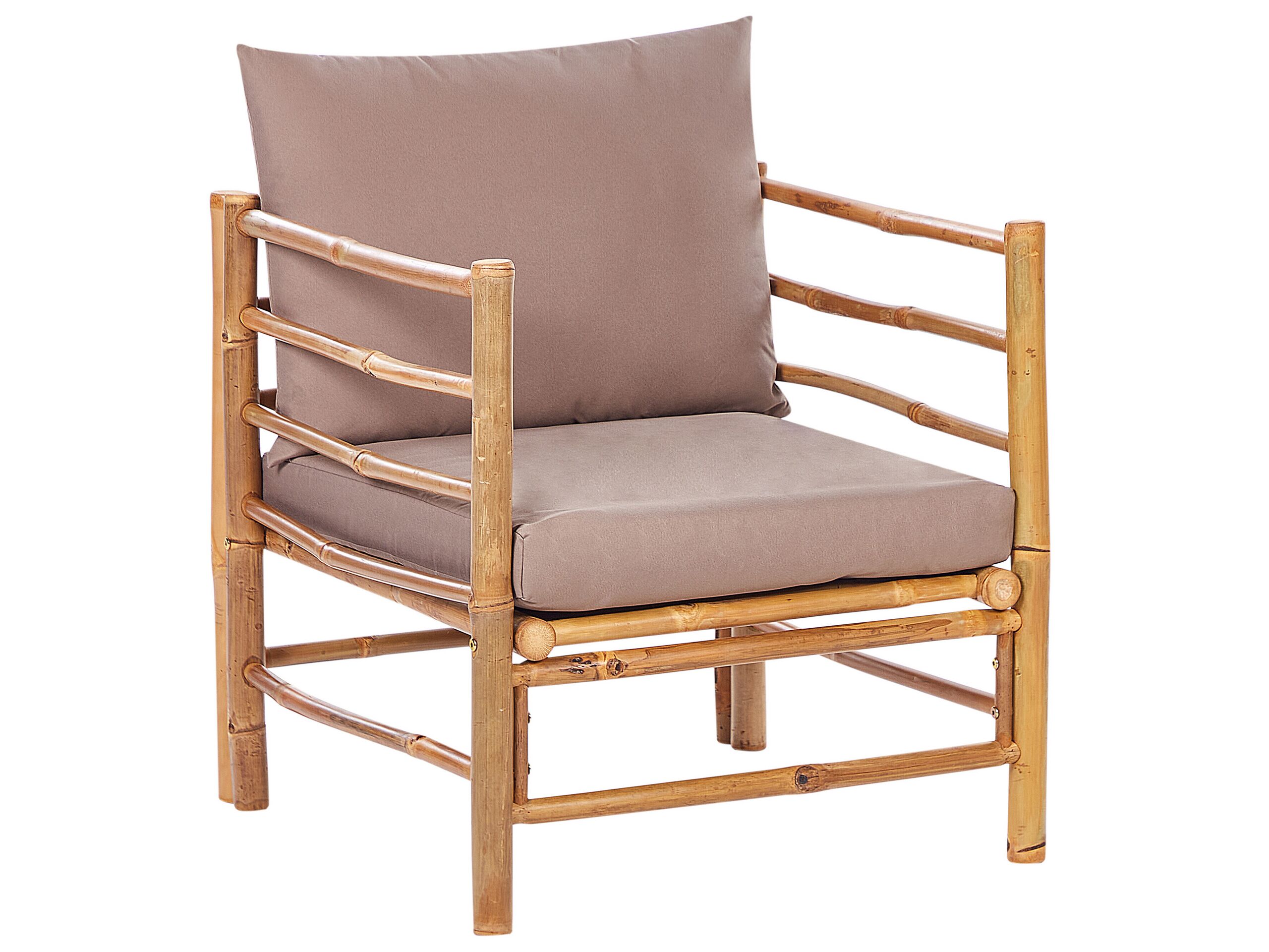 Bamboo Garden Armchair Taupe CERRETO