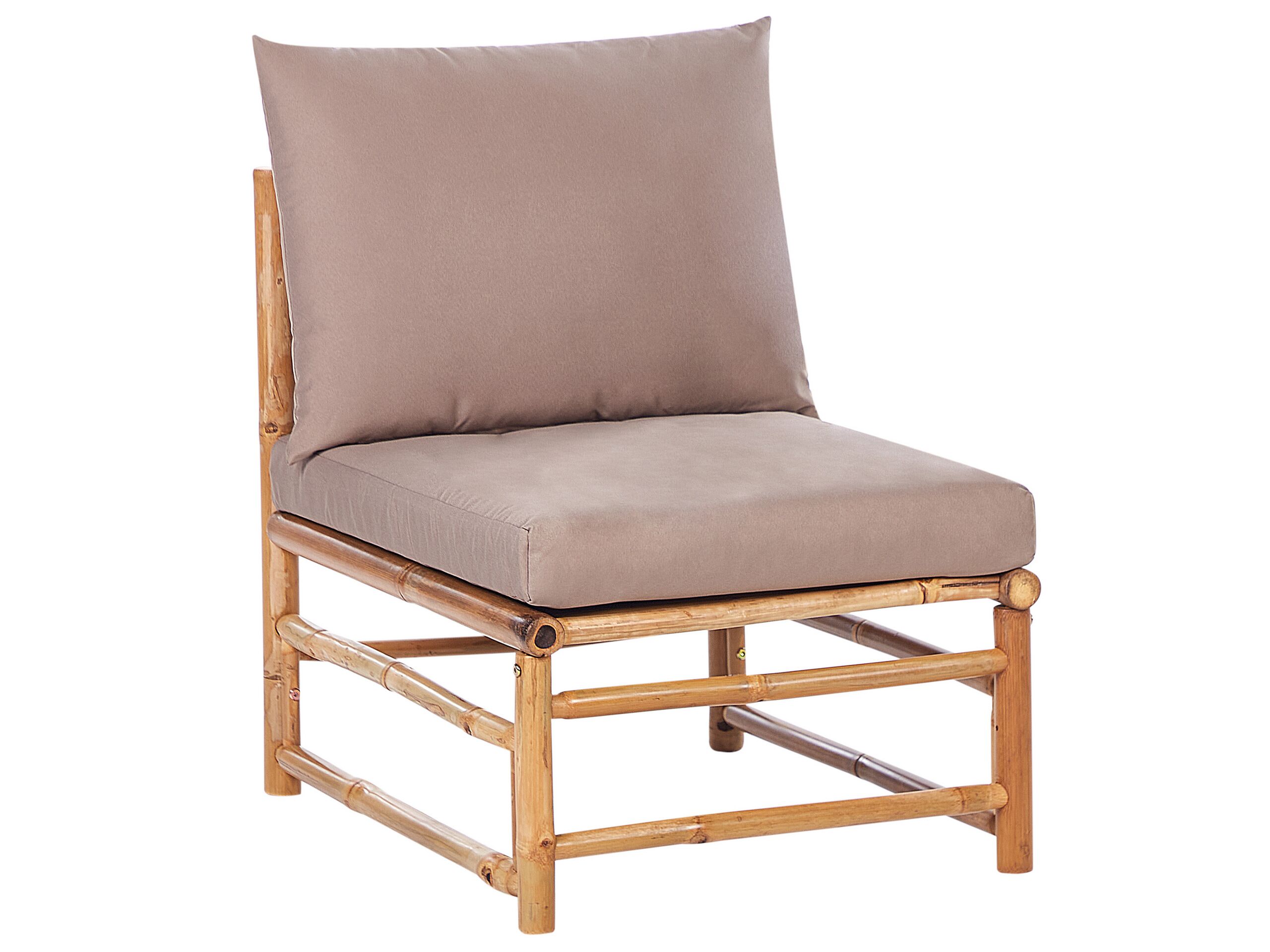 Bamboo Garden 1-Seat Section Taupe CERRETO