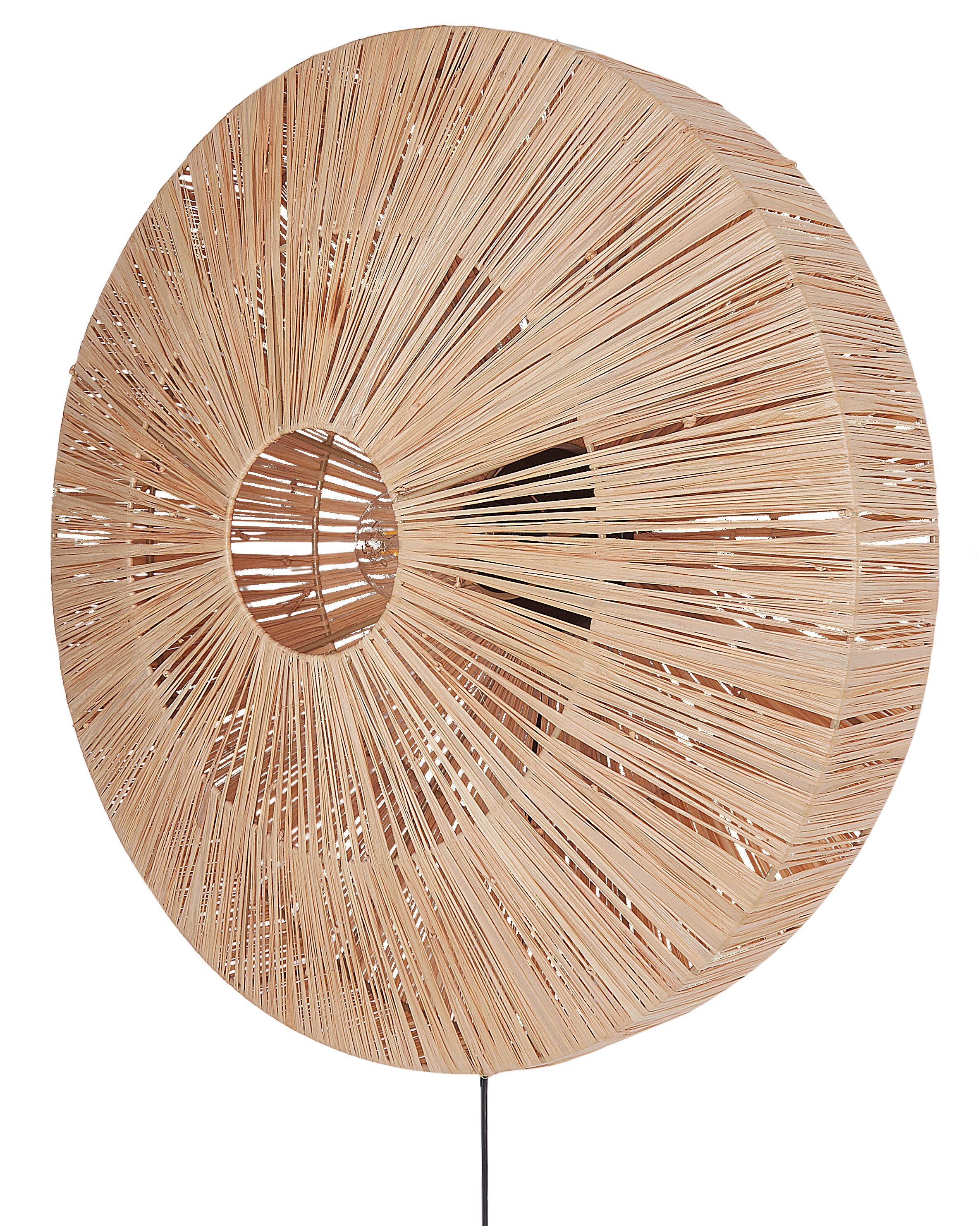 Straw Wall Lamp Natural LUMUT