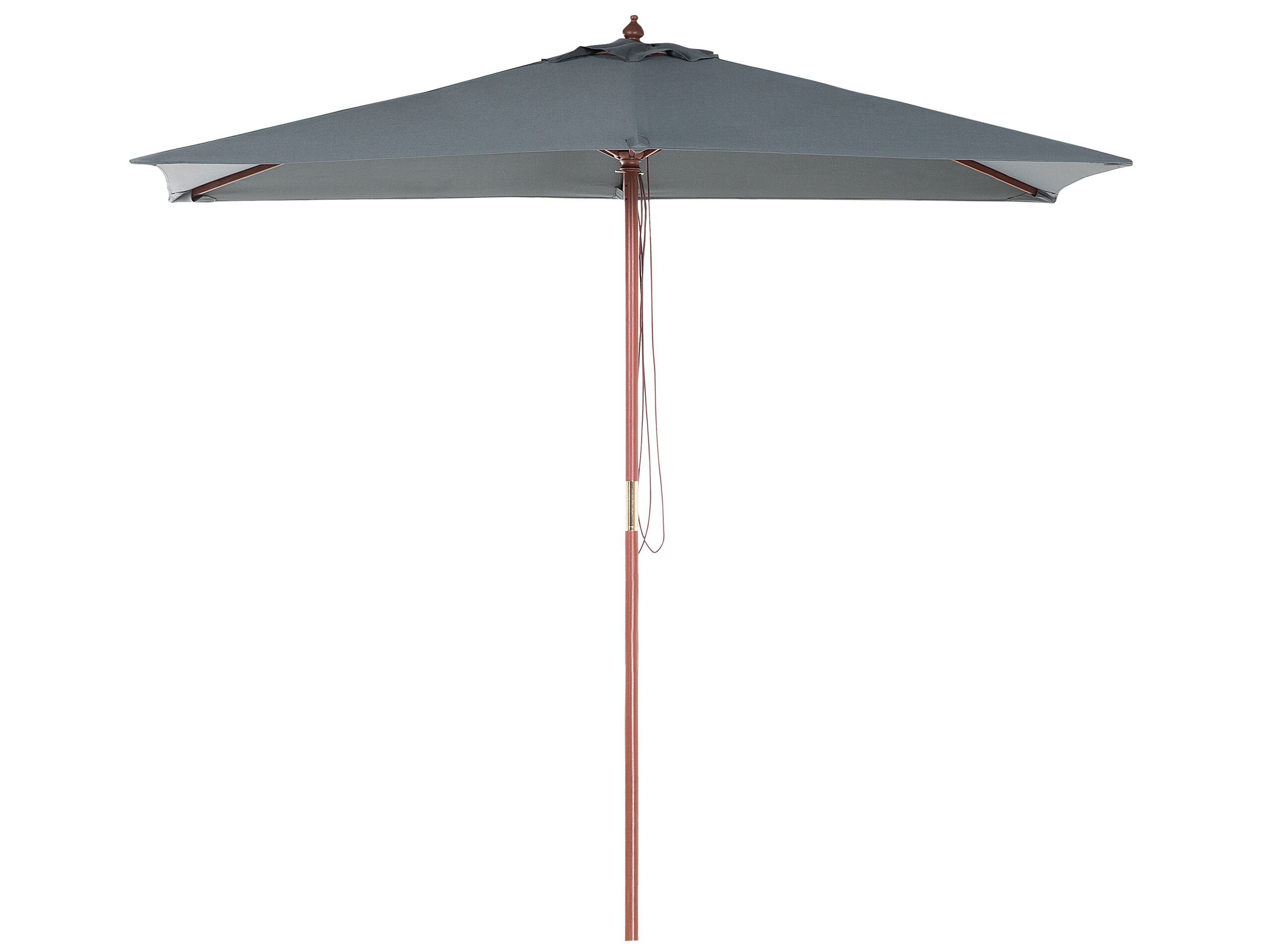 Garden Market Parasol 1.44 x 1.95 m Grey FLAMENCO