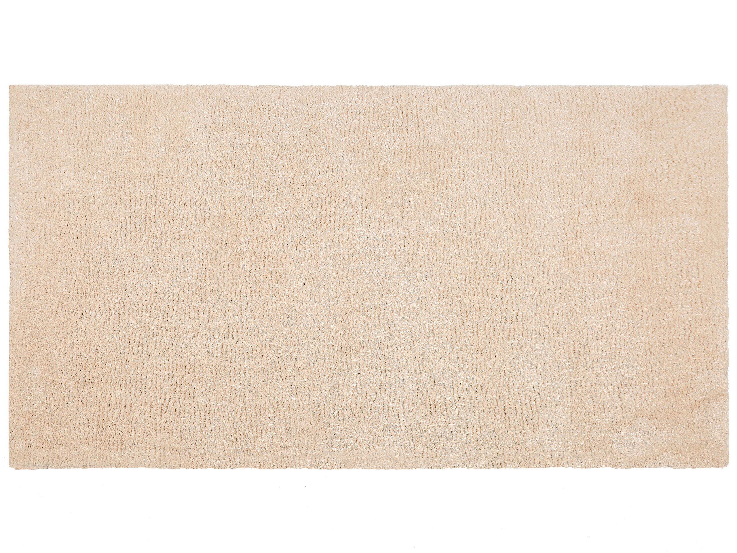 Shaggy Area Rug 80x150cm Sand Beige