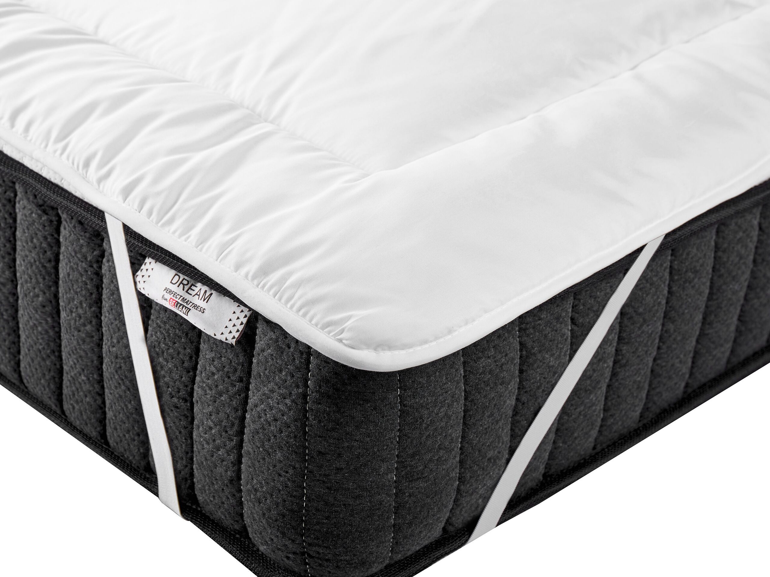 Microfibre King Size Mattress Protector 160 x 200 cm AIZKORRI