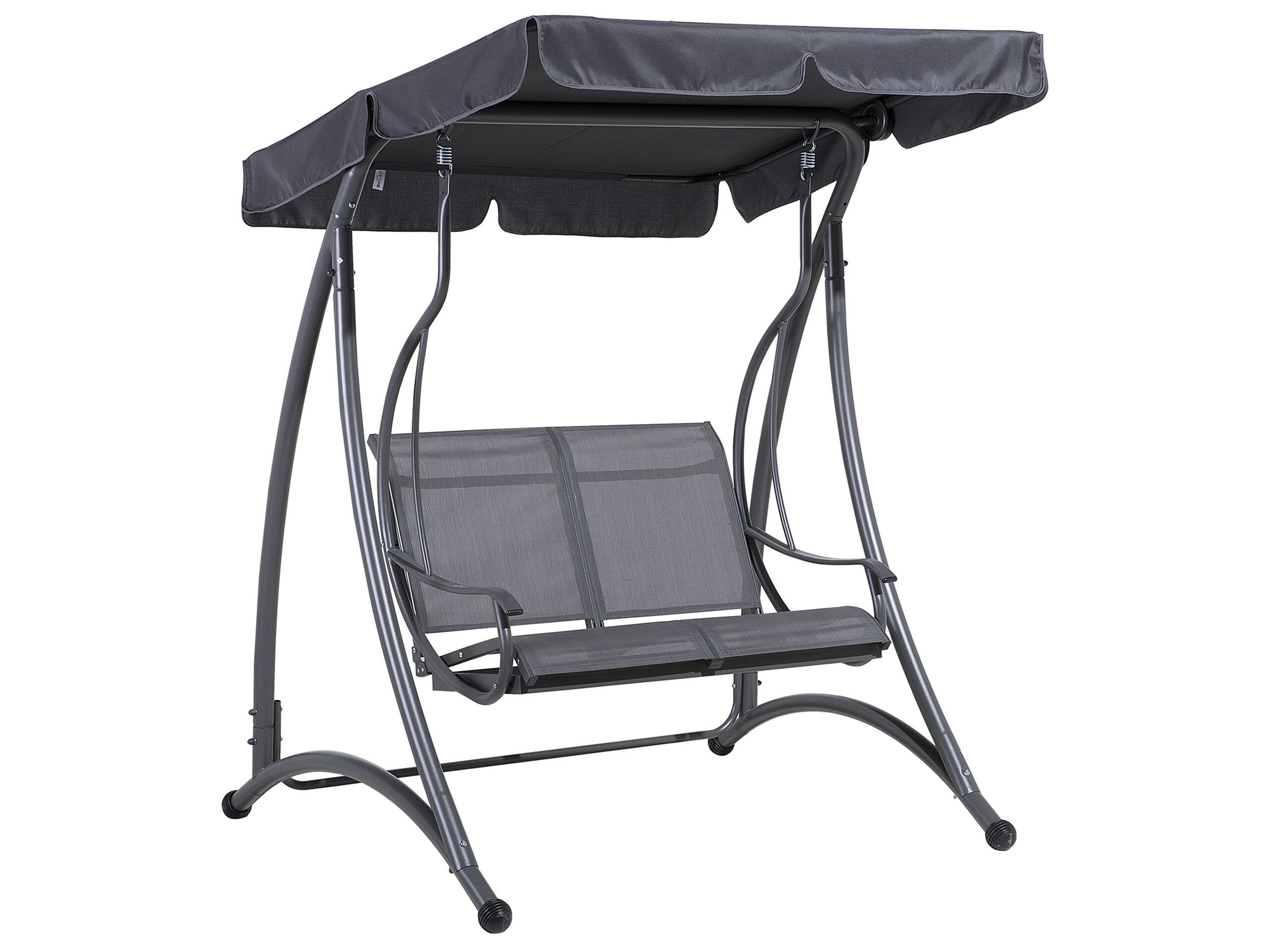 Fabric Garden Swing Grey TESERO