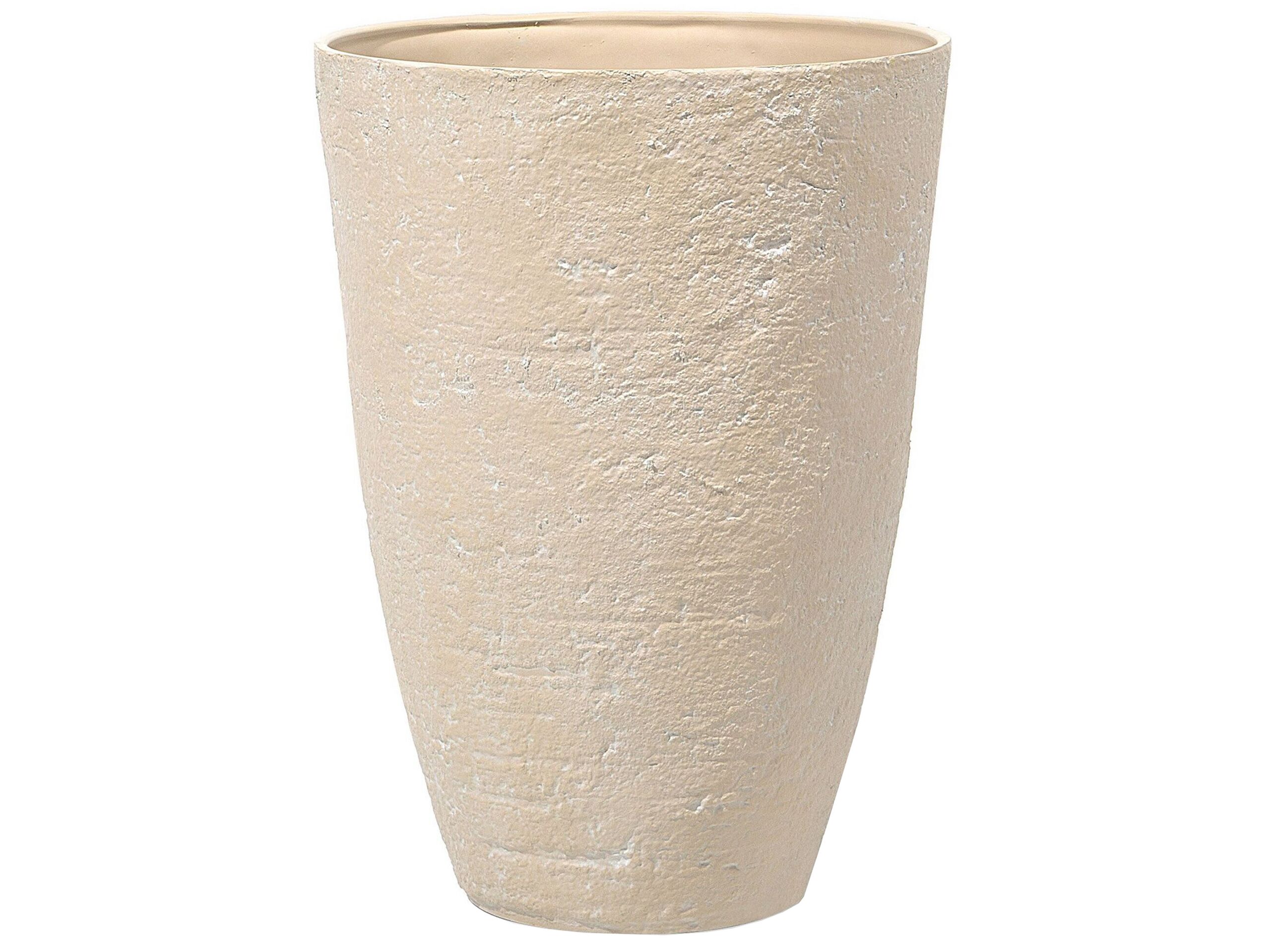 Plant Pot 51 x 51 x 71 cm Beige CAMIA