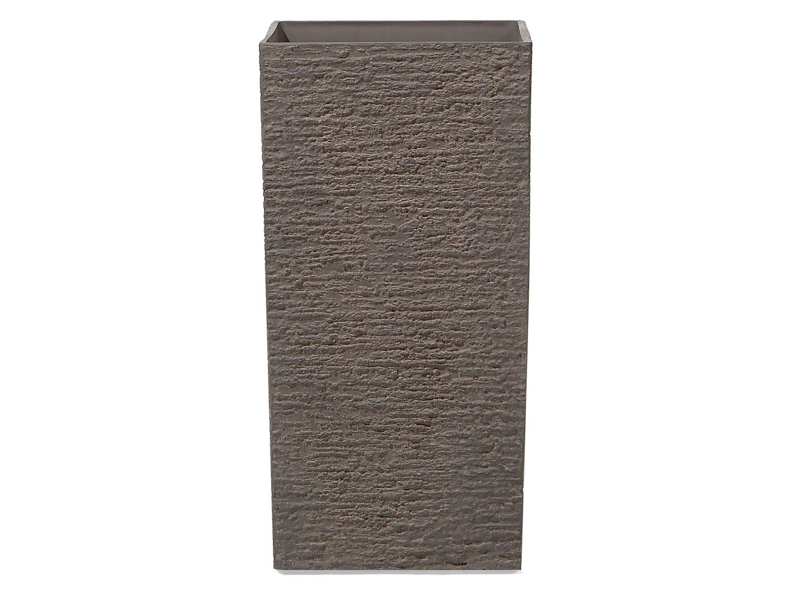 Plant Pot 35 x 35 x 70 cm Brown GAZA