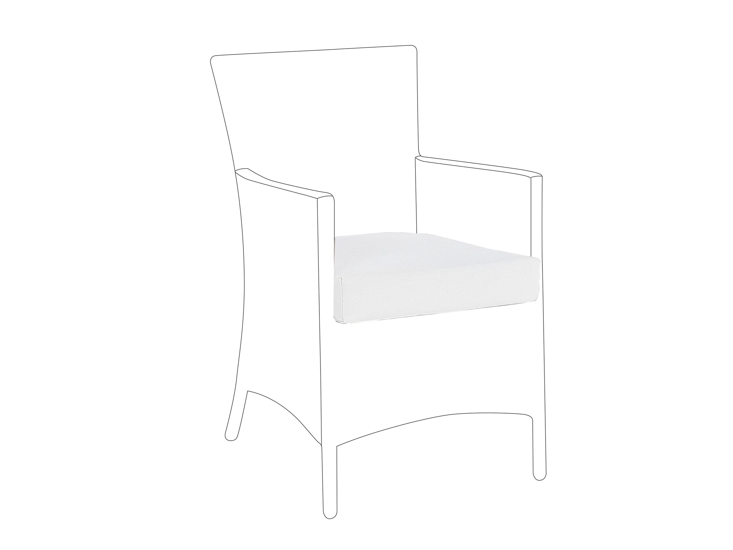 Outdoor Cushion Cover Set Off-White ITALY