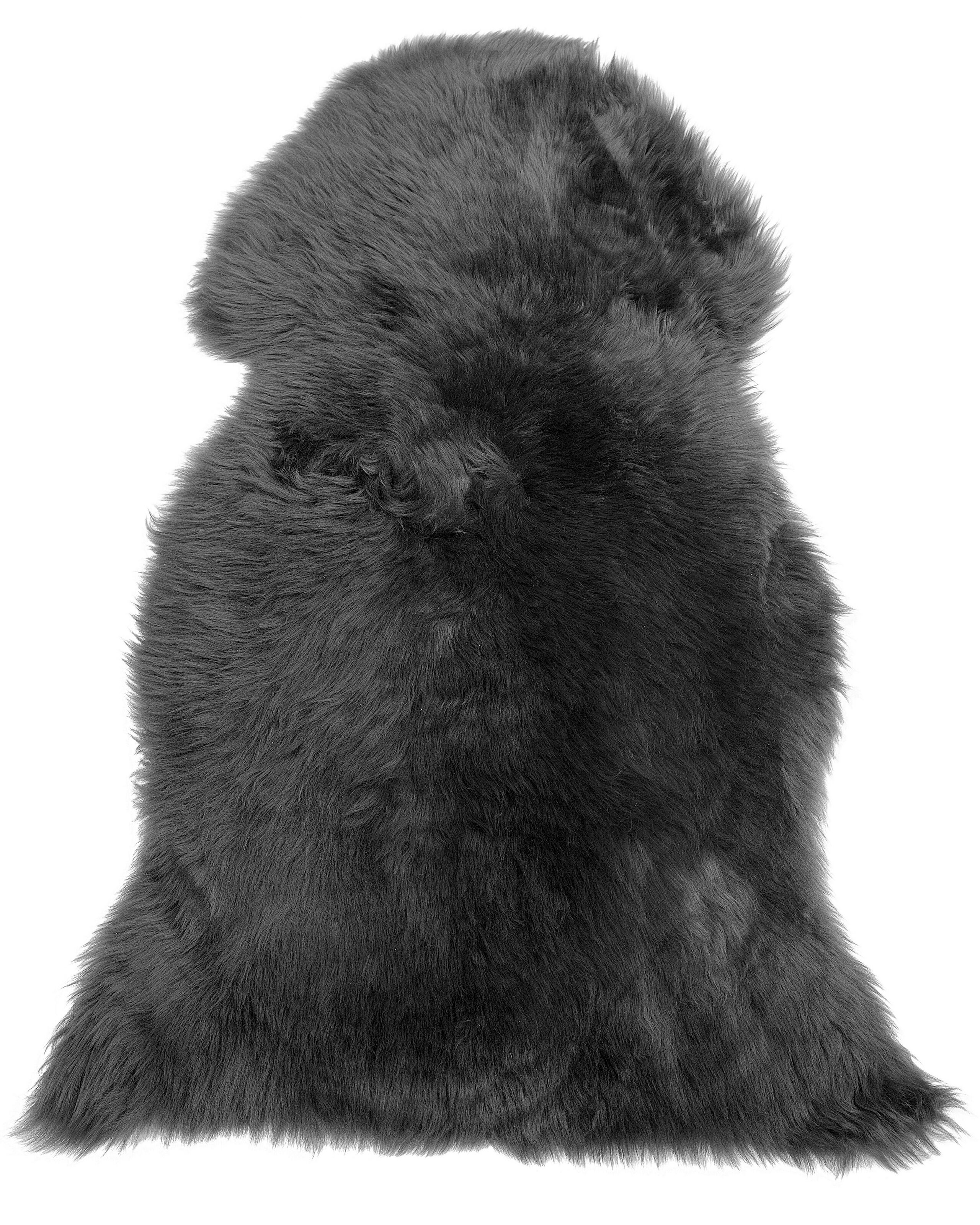 Sheepskin Rug Black