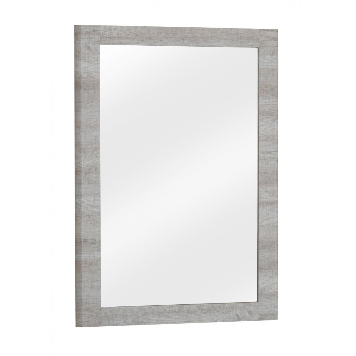 Ashburton Wooden Grey Oak Effect Dressing Table Mirror - Oak